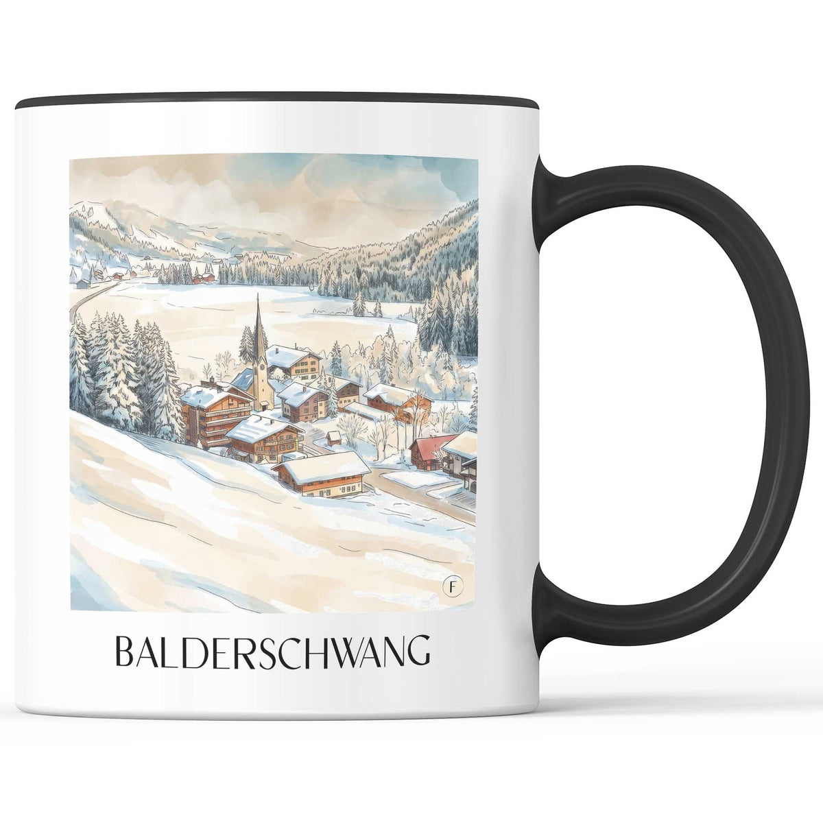 balderschwang-oberallgäu-deutschland-kaffeebecher-aquarell
