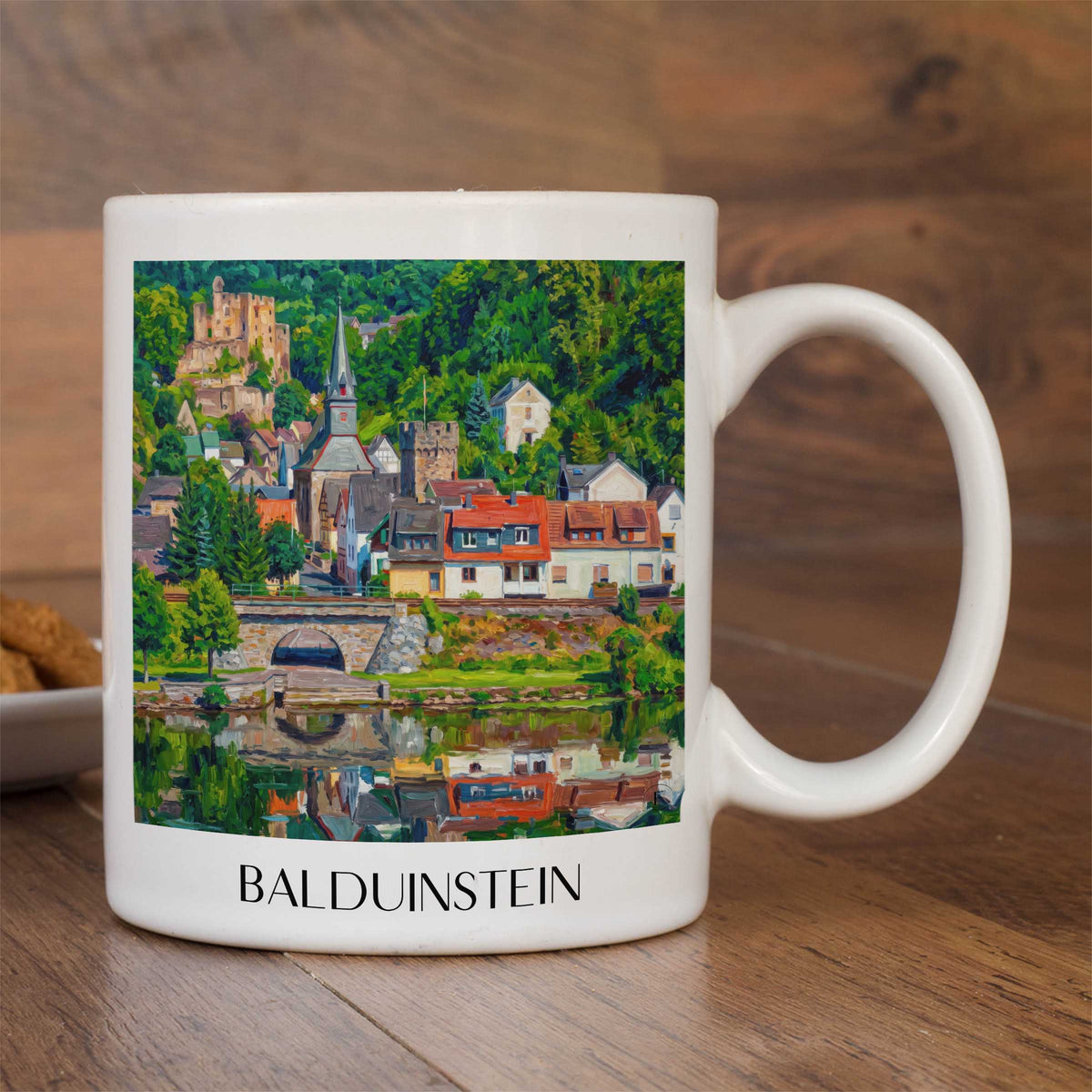 balduinstein-lahntal-deutschland-kaffeebecher-oil-painting-oelgemaelde