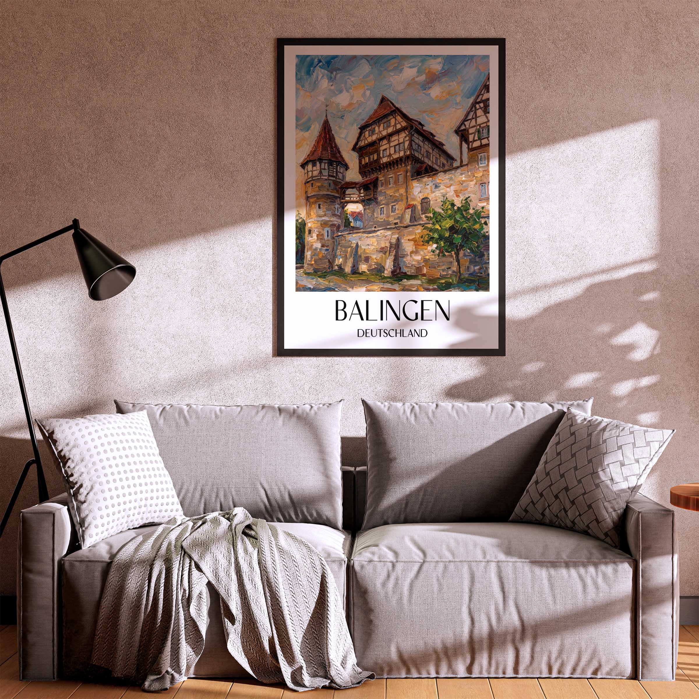 balingen-deutschland-poster-oil-painting-oelgemaelde