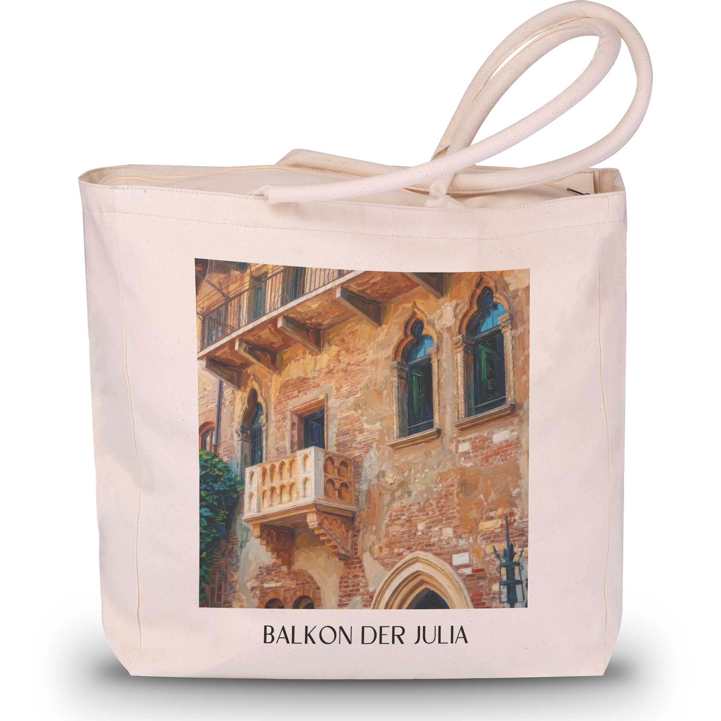balkon-der-julia-verona-italien-einkaufstasche-oil-painting-oelgemaelde