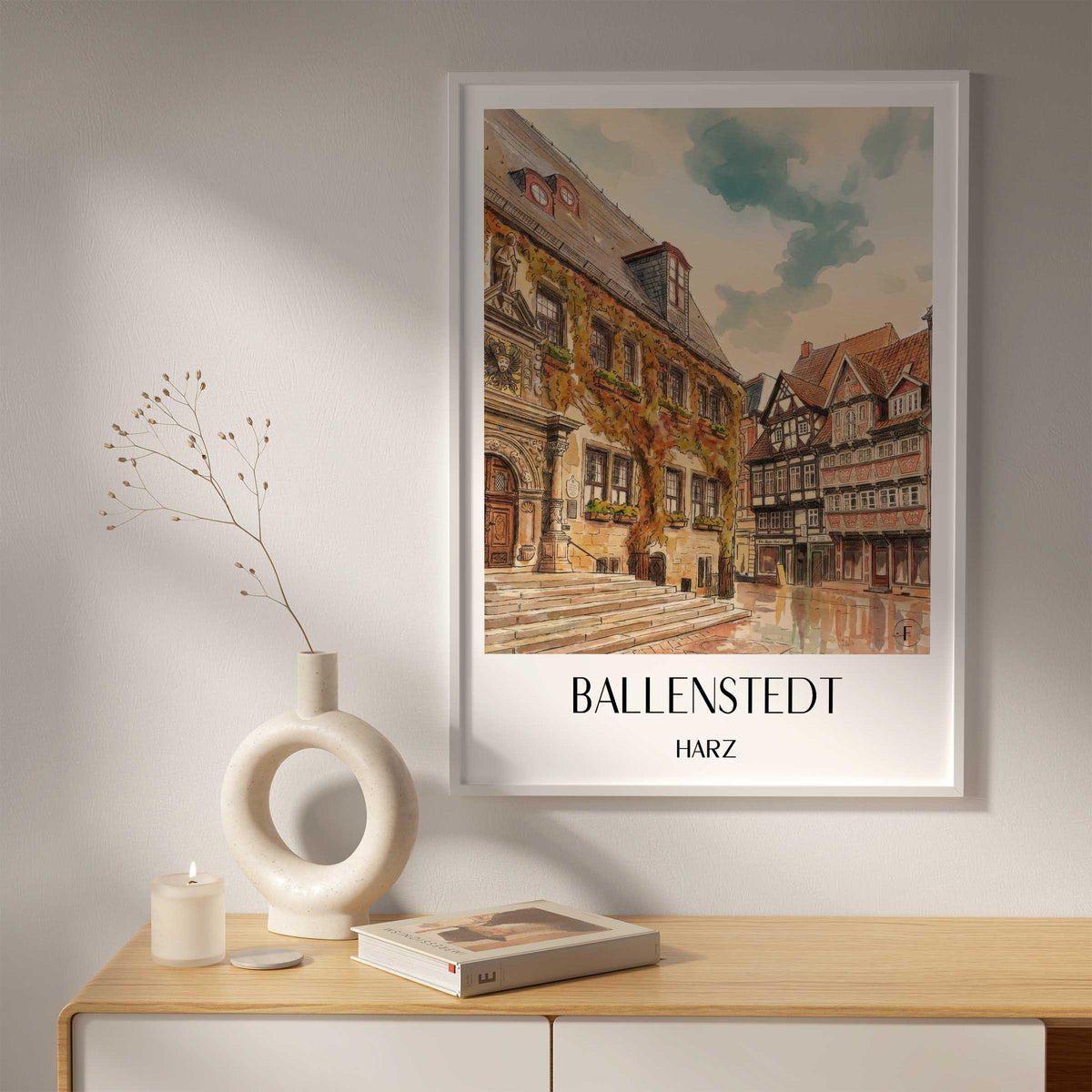 ballenstedt-harz-deutschland-poster-aquarell