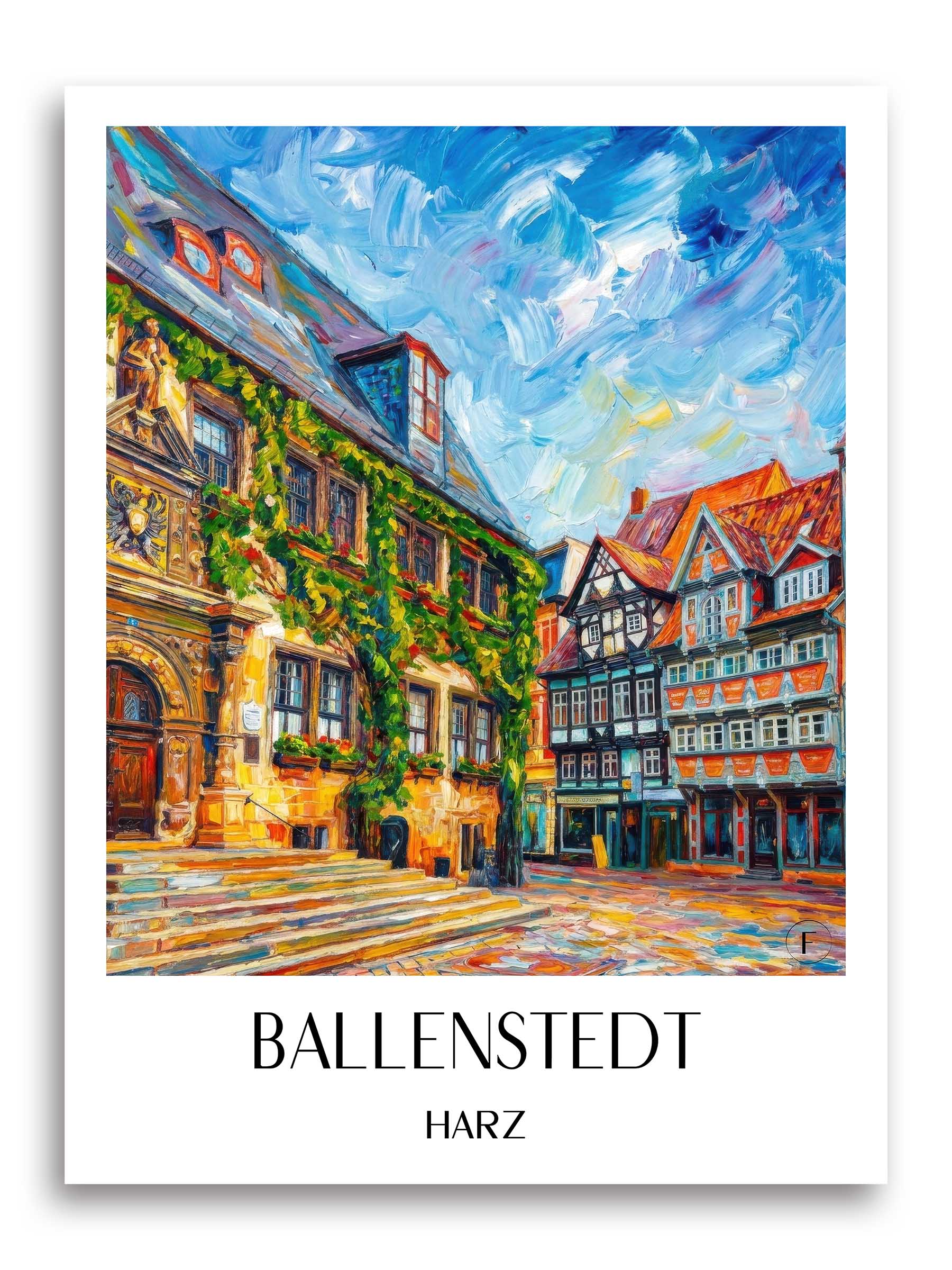 ballenstedt-harz-deutschland-poster-oil-painting-oelgemaelde