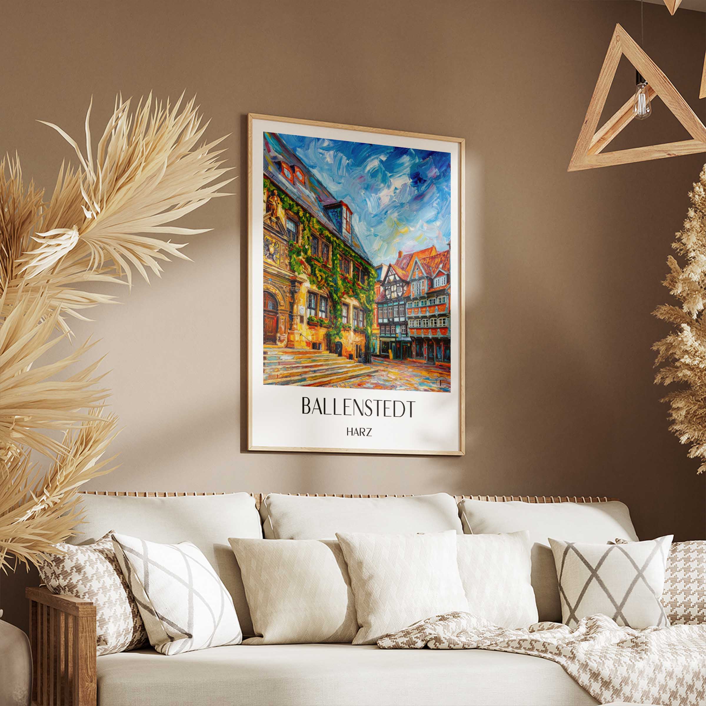 ballenstedt-harz-deutschland-poster-oil-painting-oelgemaelde