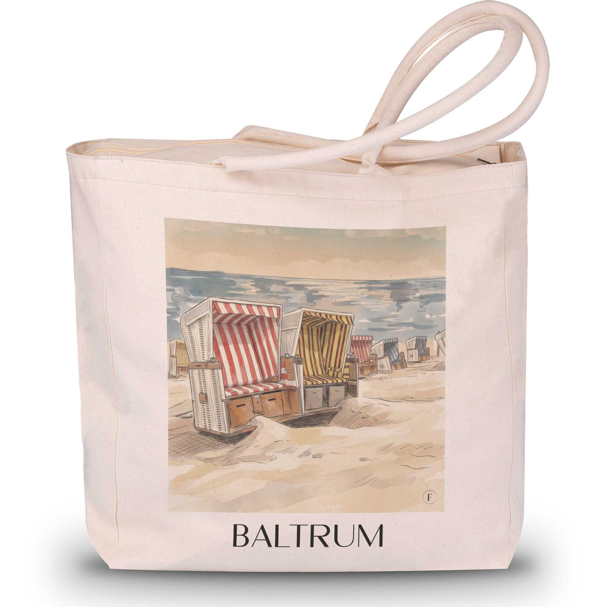 baltrum-ostfriesland-deutschland-einkaufstasche-aquarell