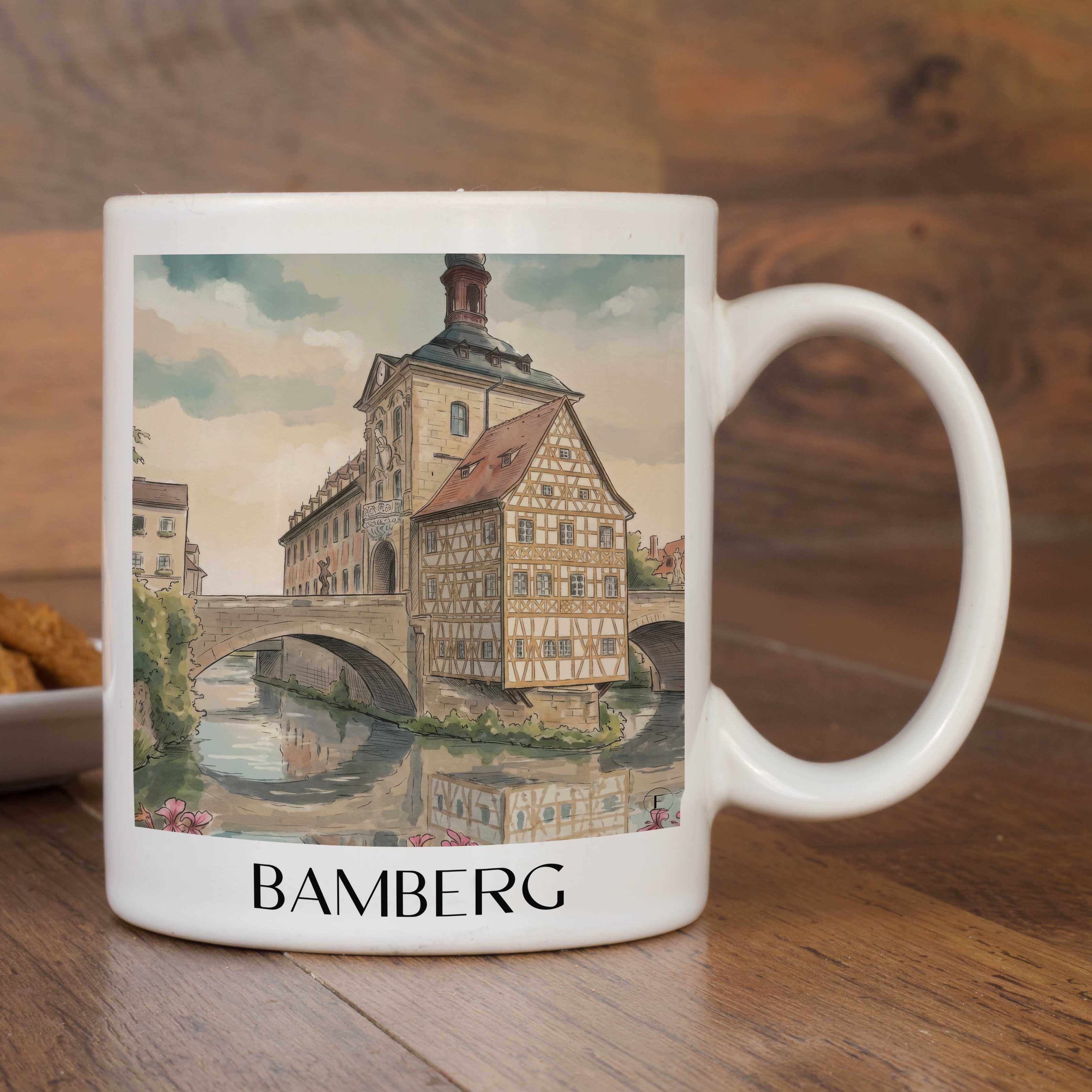 bamberg-deutschland-kaffeebecher-aquarell