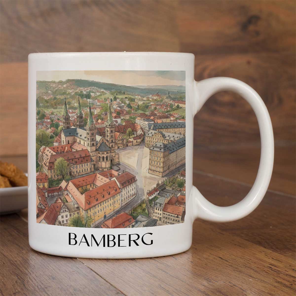 bamberg-oberfranken-deutschland-kaffeebecher-aquarell
