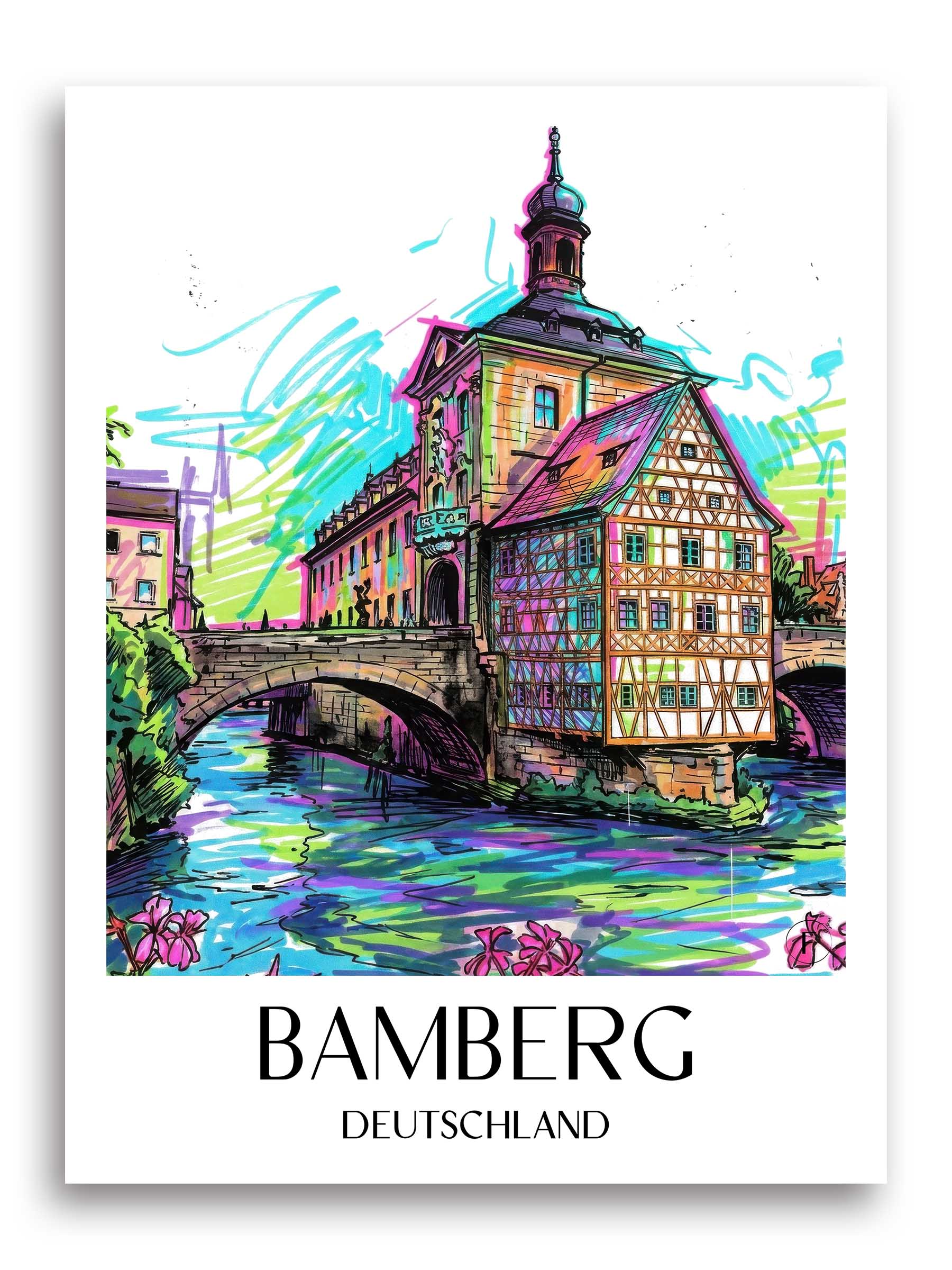 bamberg-deutschland-poster-graffiti