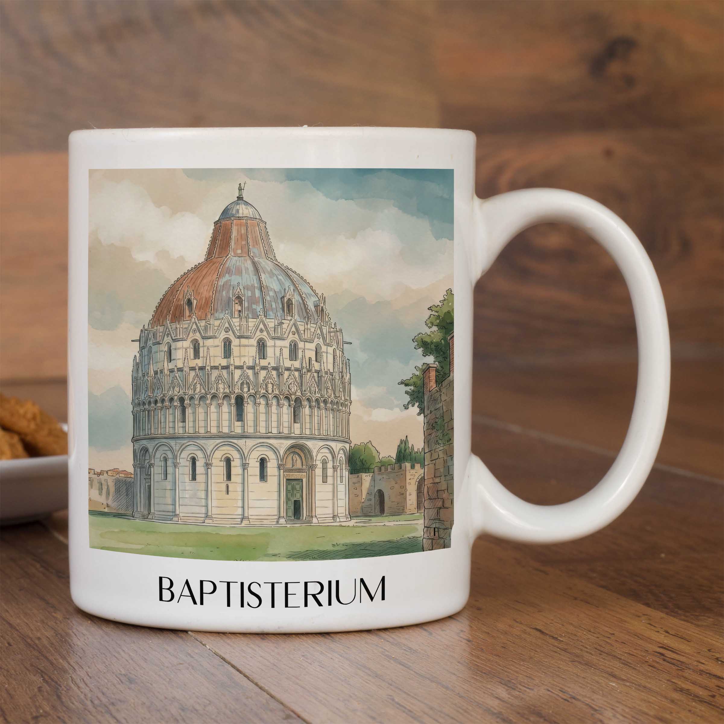 baptisterium-pisa-italien-kaffeebecher-aquarell