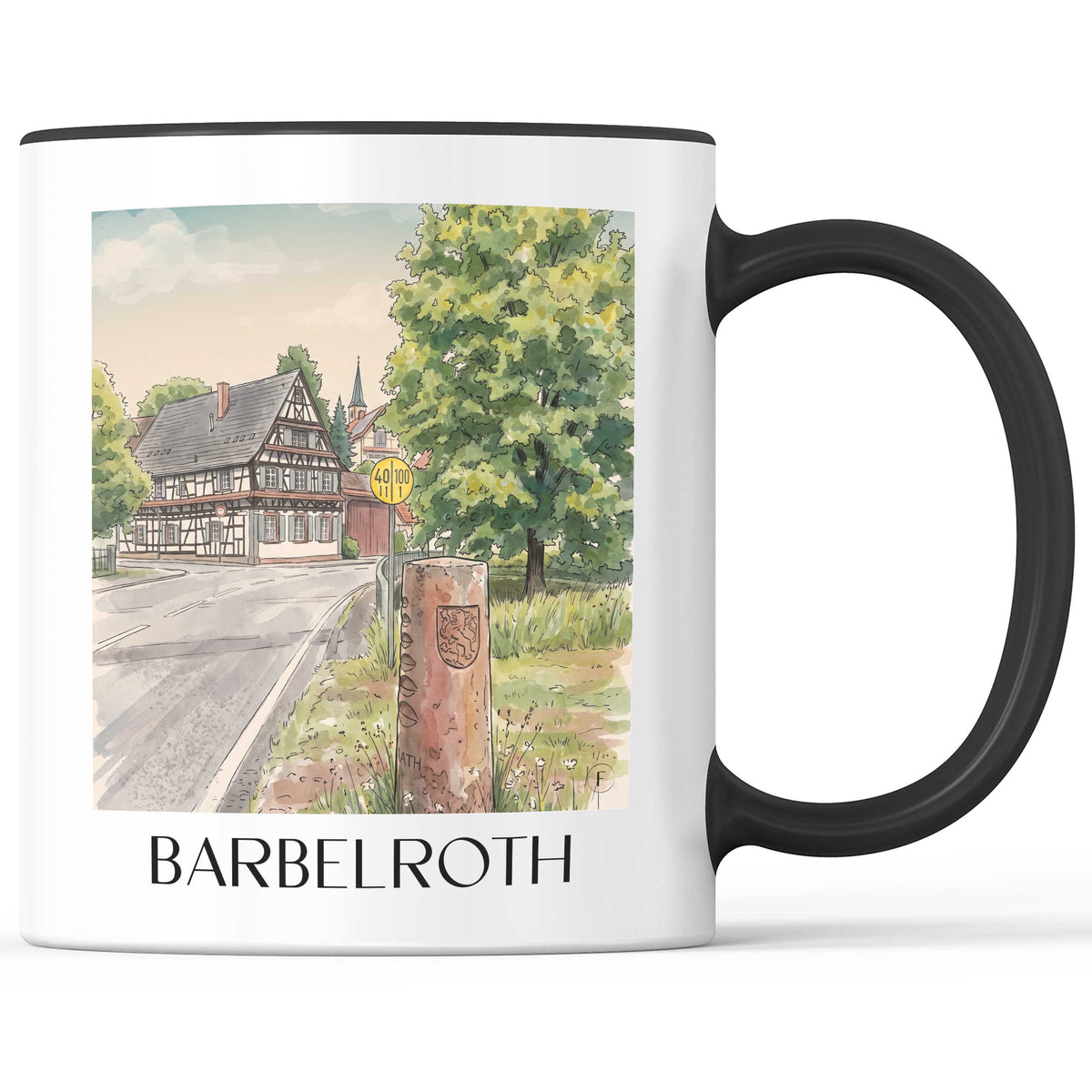 barbelroth-südpfalz-deutschland-kaffeebecher-aquarell