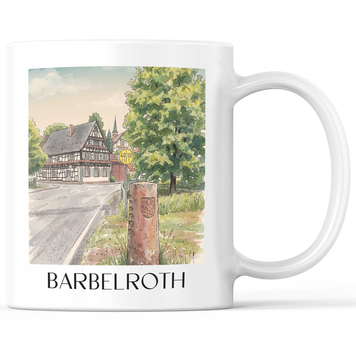 barbelroth-südpfalz-deutschland-kaffeebecher-aquarell