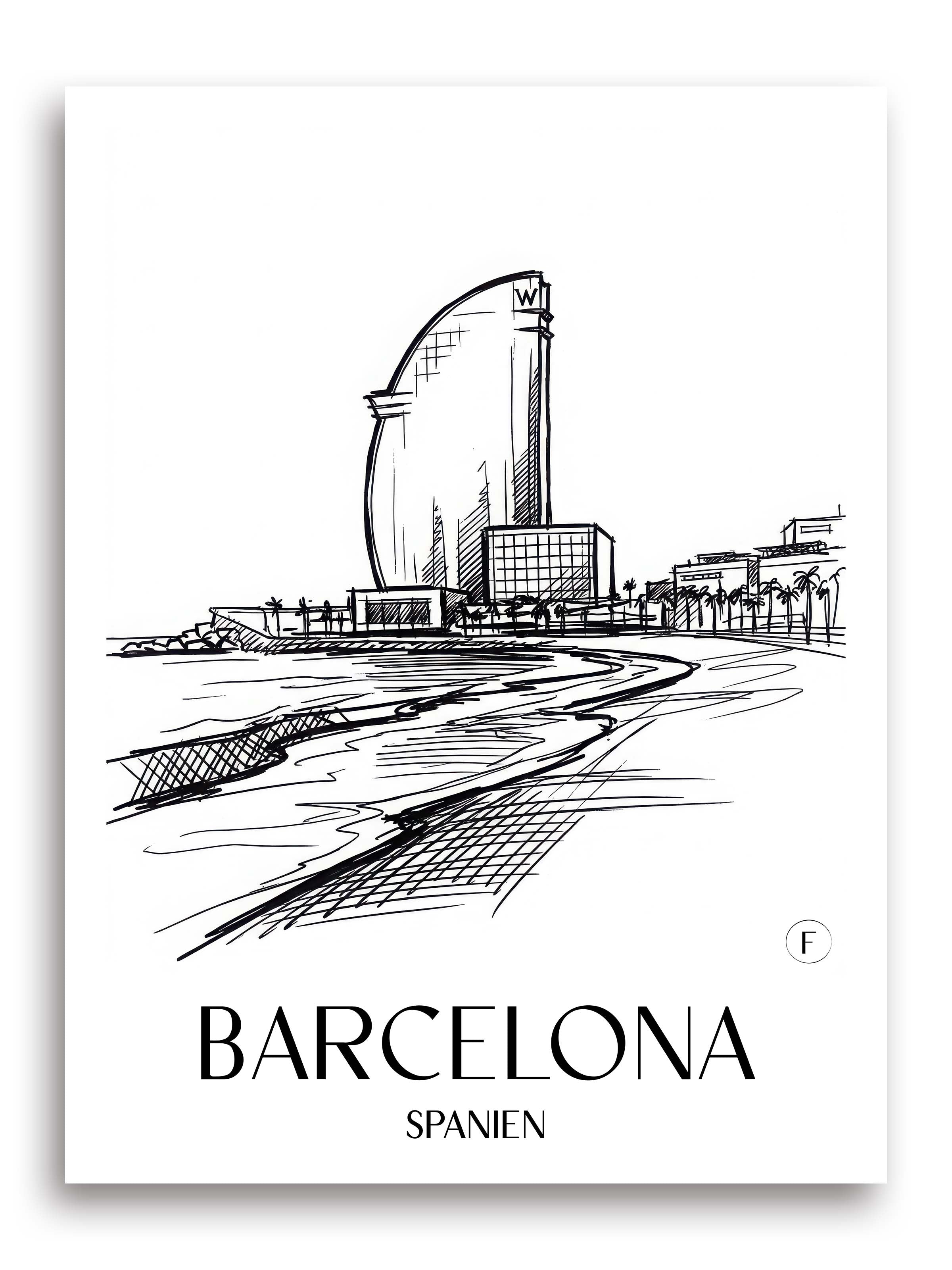 barcelona-spanien-spanien-und-spanien-poster-skizze