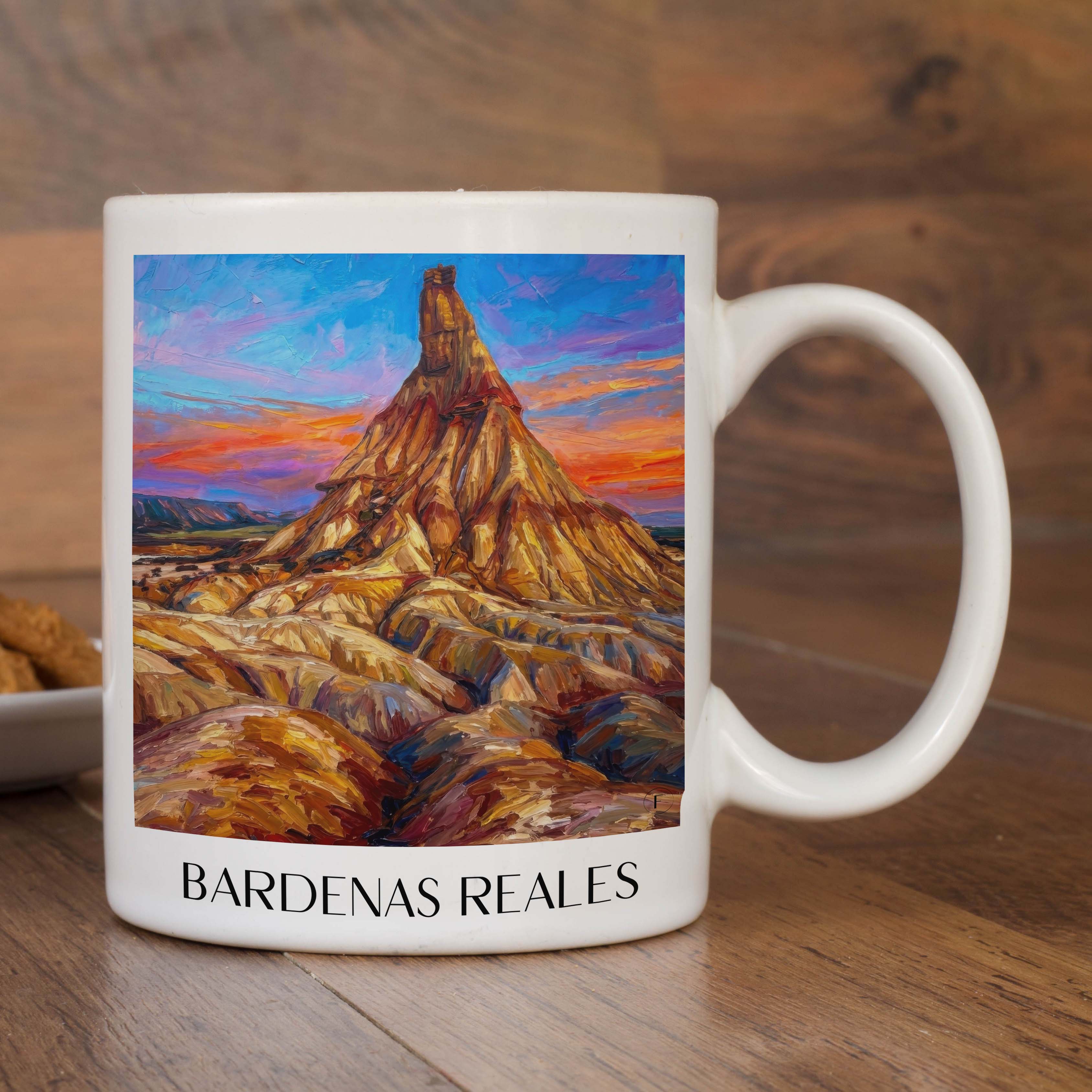 bardenas-reales-spanien-spanien-kaffeebecher-oil-painting-oelgemaelde