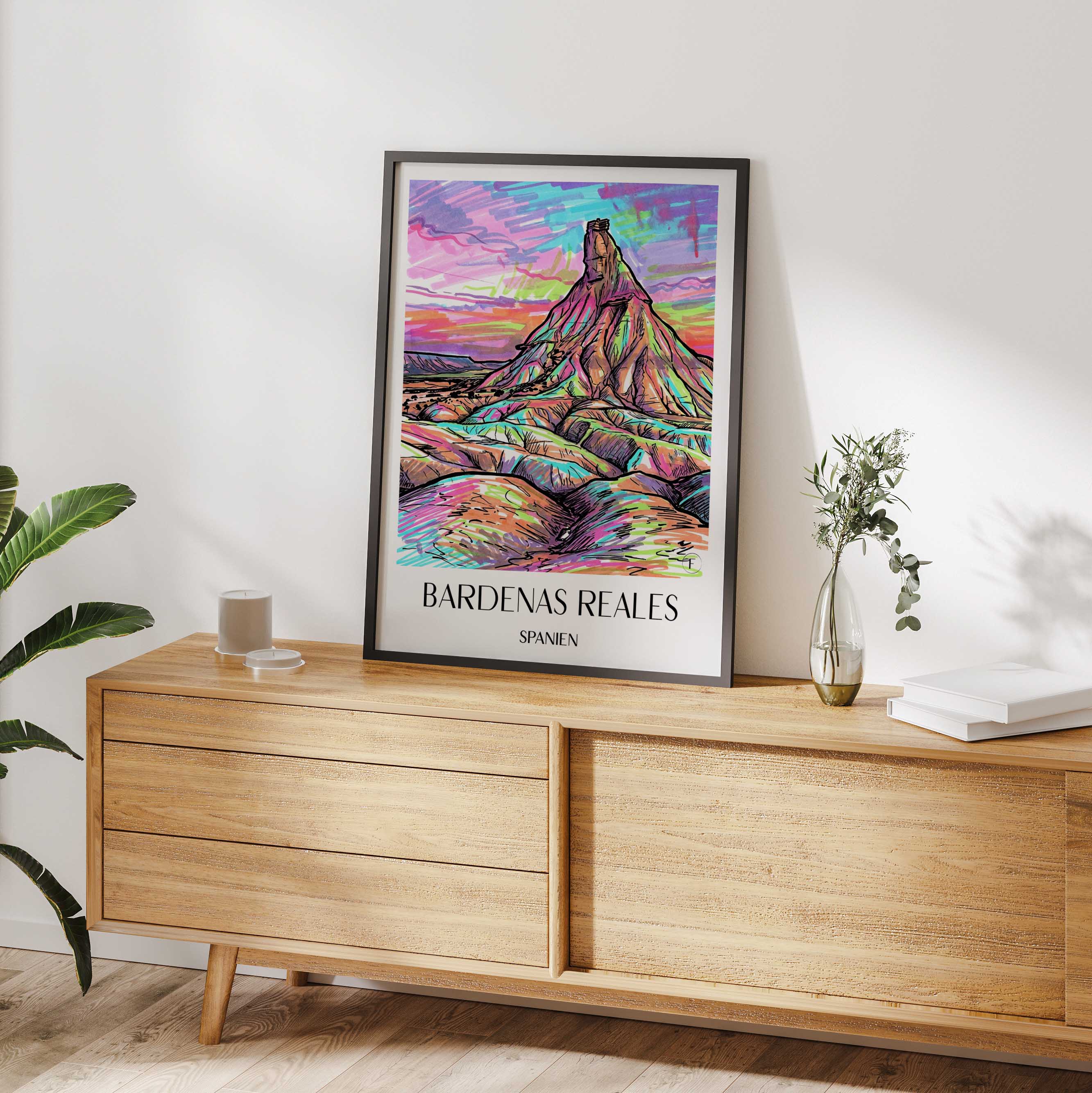 bardenas-reales-spanien-spanien-poster-graffiti