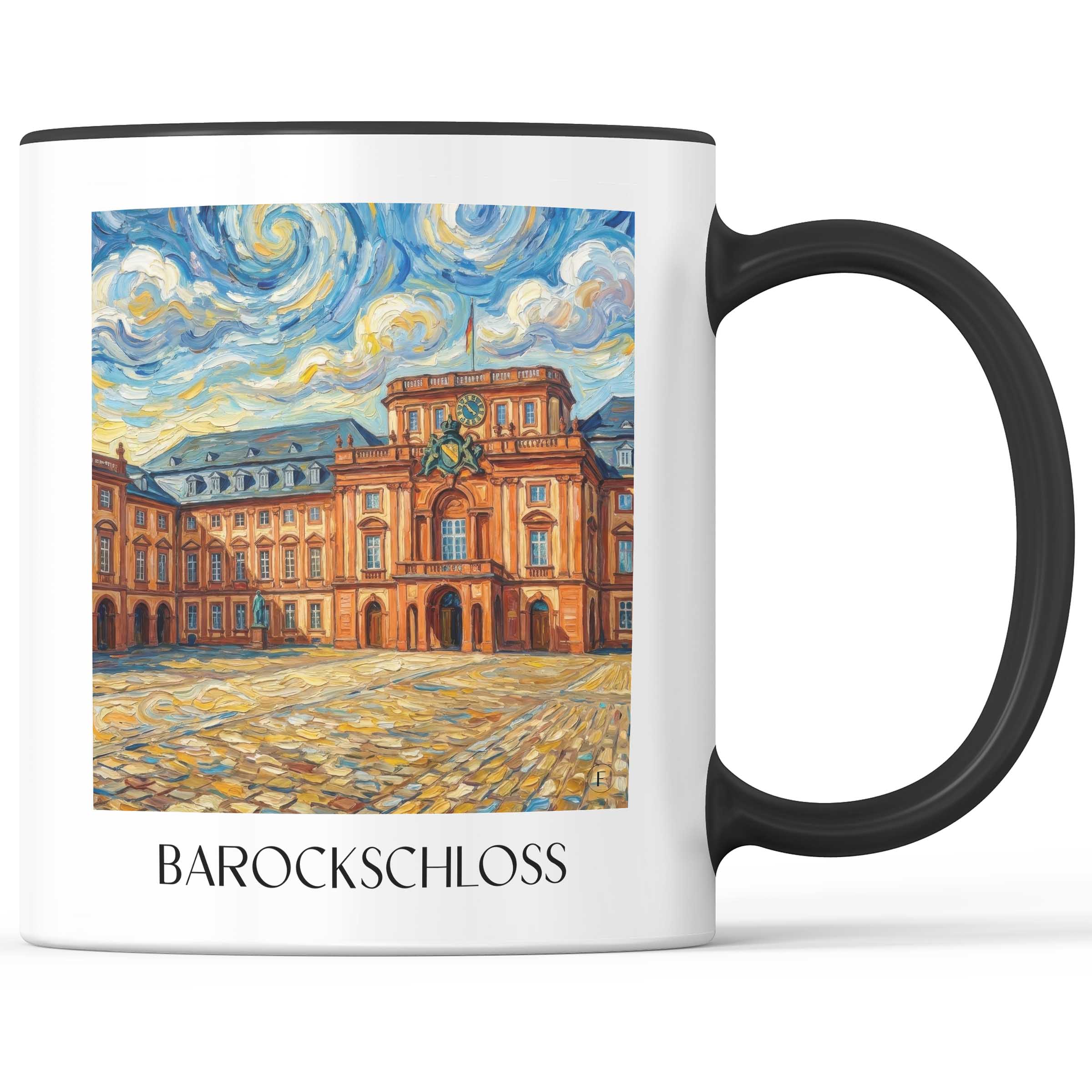 barockschloss-mannheim-deutschland-kaffeebecher-oil-painting-oelgemaelde