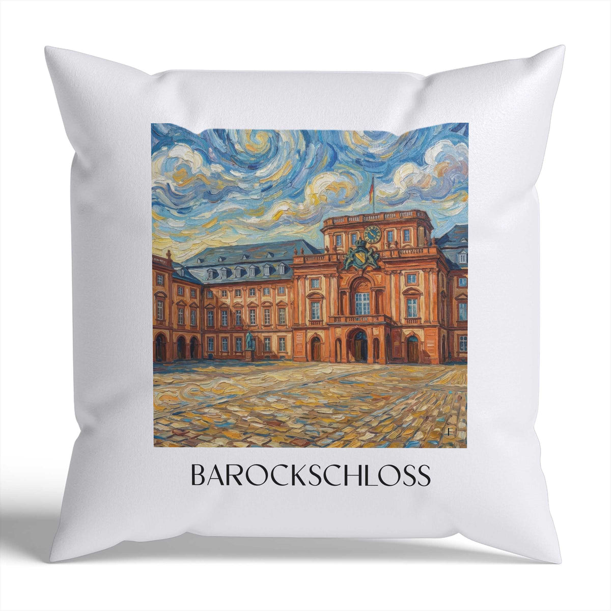 barockschloss-mannheim-deutschland-kissenbezug-oil-painting-oelgemaelde