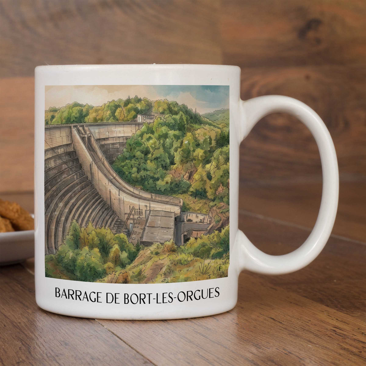 barrage-de-bort-les-orgues-corrèze-frankreich-kaffeebecher-aquarell