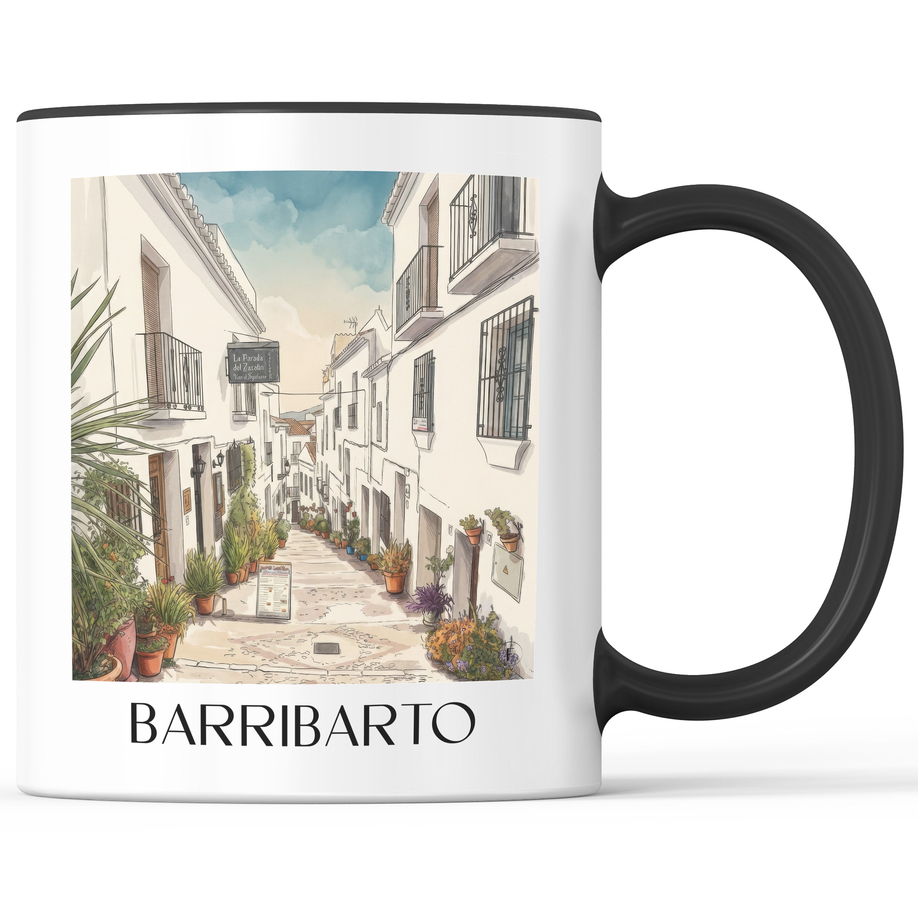 barribarto-frigiliana-spanien-kaffeebecher-aquarell