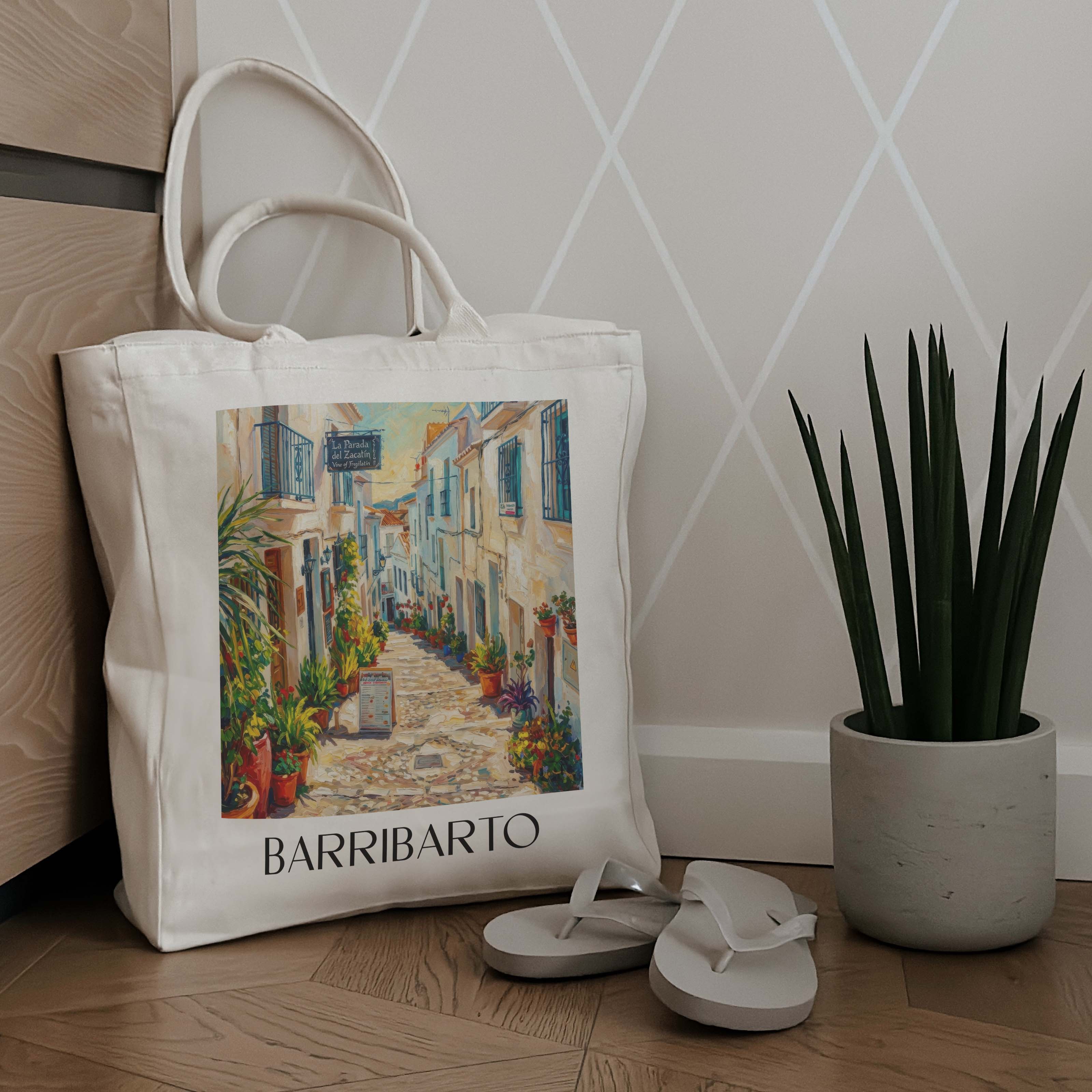 barribarto-frigiliana-spanien-einkaufstasche-oil-painting-oelgemaelde