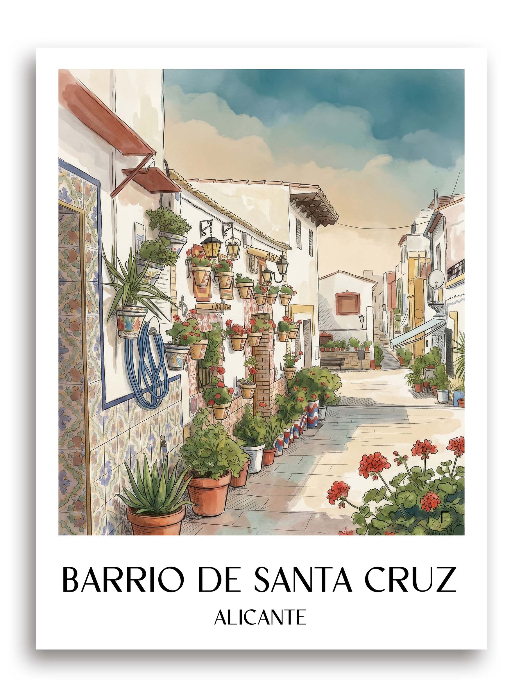 barrio-de-santa-cruz-alicante-spanien-poster-aquarell