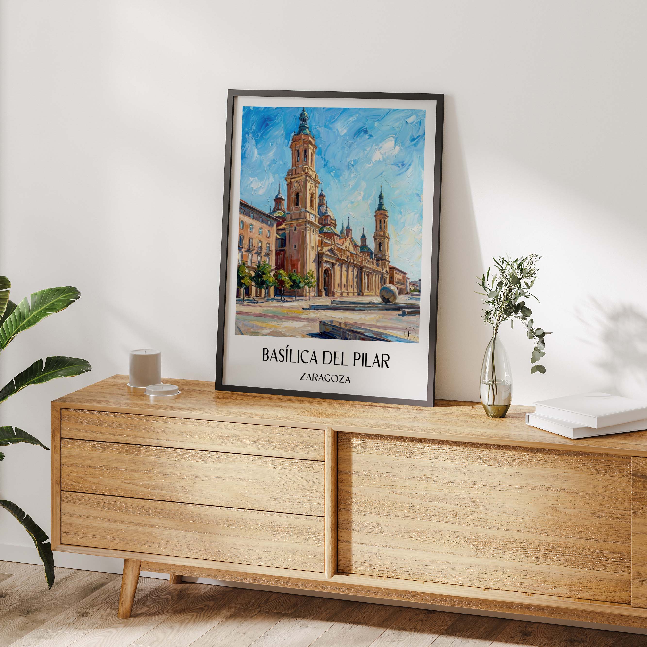 basílica-del-pilar-zaragoza-spanien-poster-oil-painting-oelgemaelde