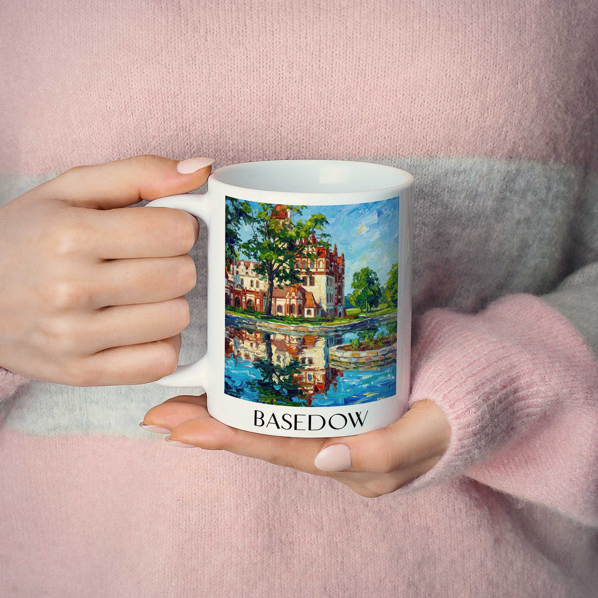 basedow-mecklenburgische-schweiz-deutschland-kaffeebecher-oil-painting-oelgemaelde