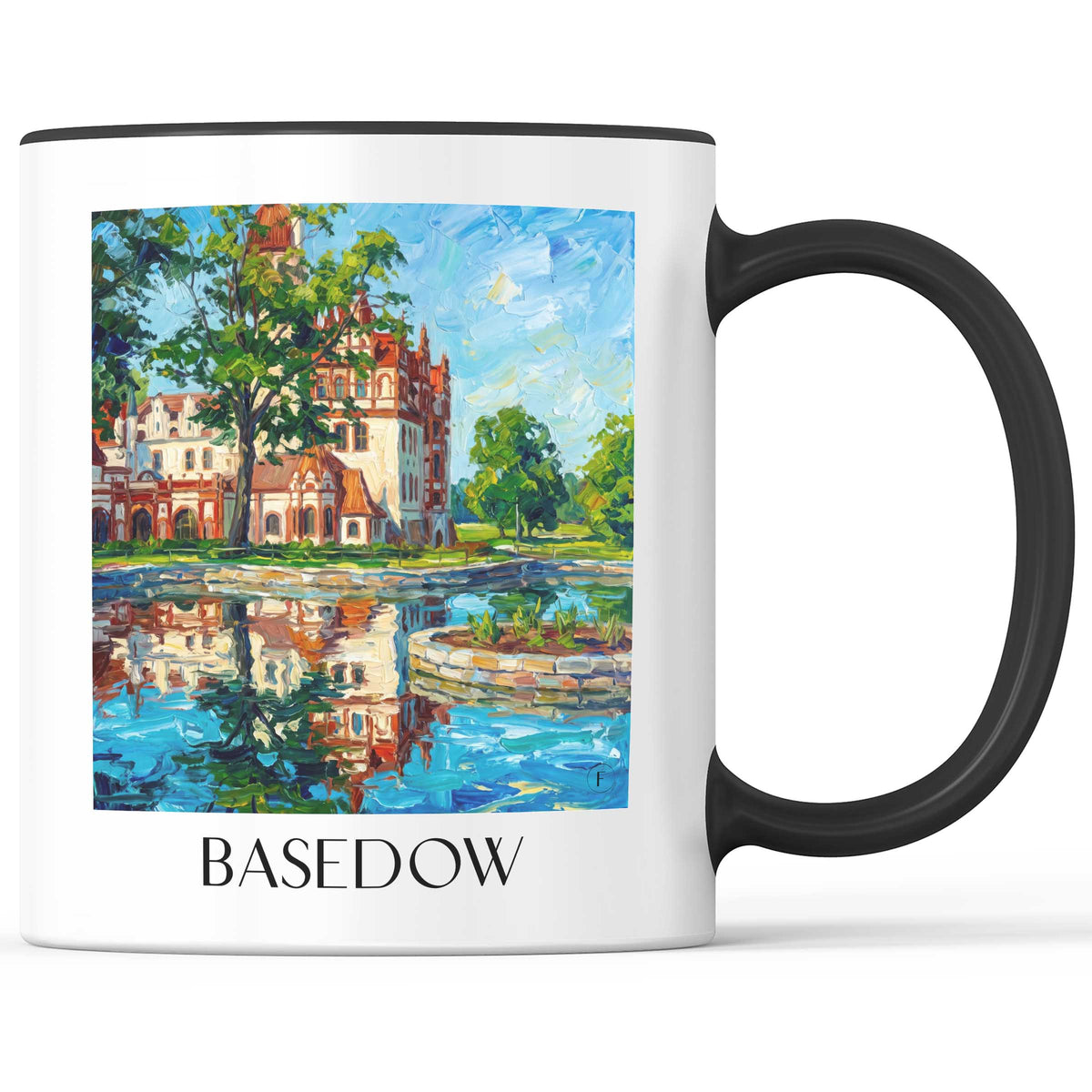 basedow-mecklenburgische-schweiz-deutschland-kaffeebecher-oil-painting-oelgemaelde