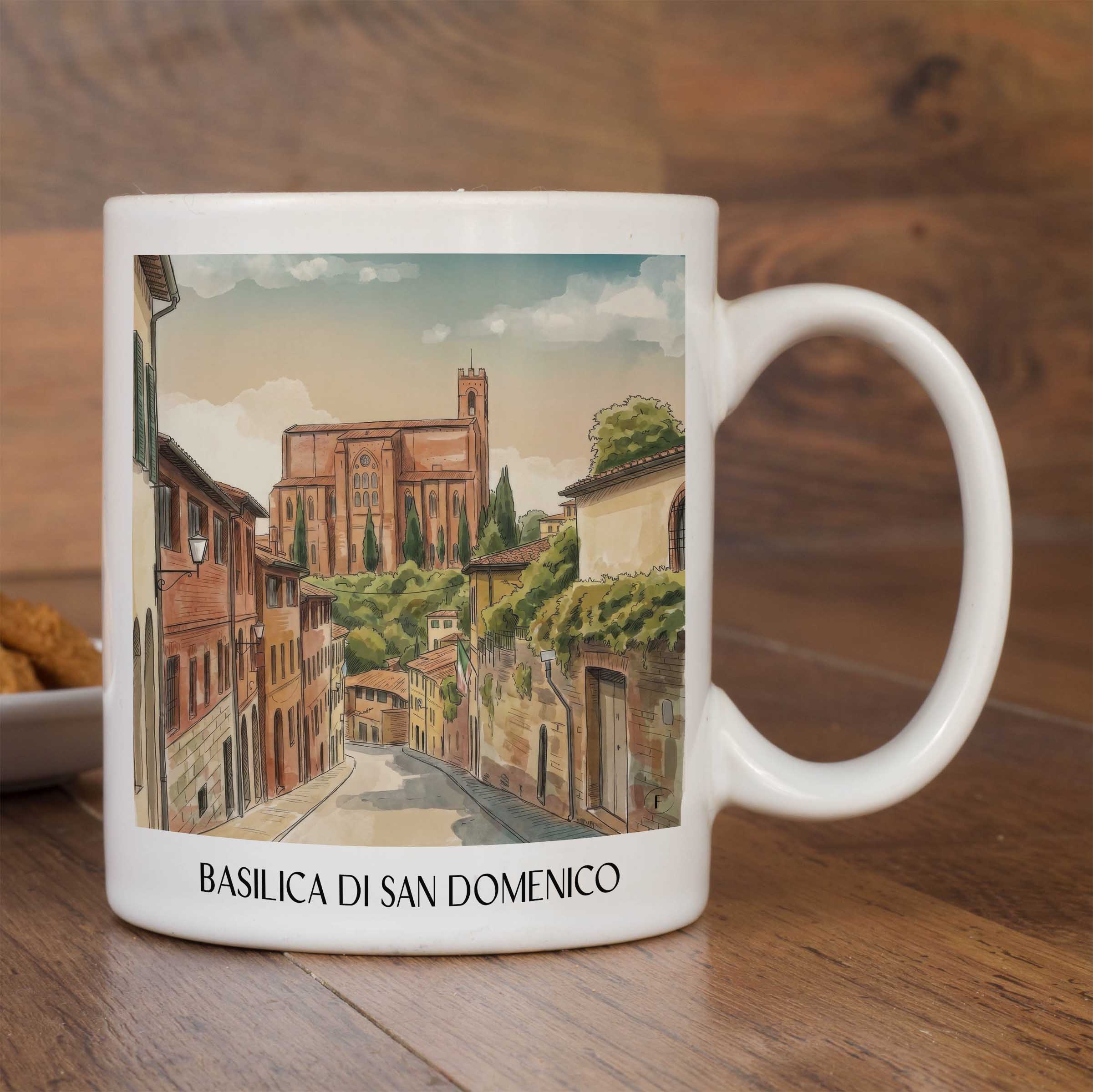 basilica-di-san-domenico-siena-italien-kaffeebecher-aquarell