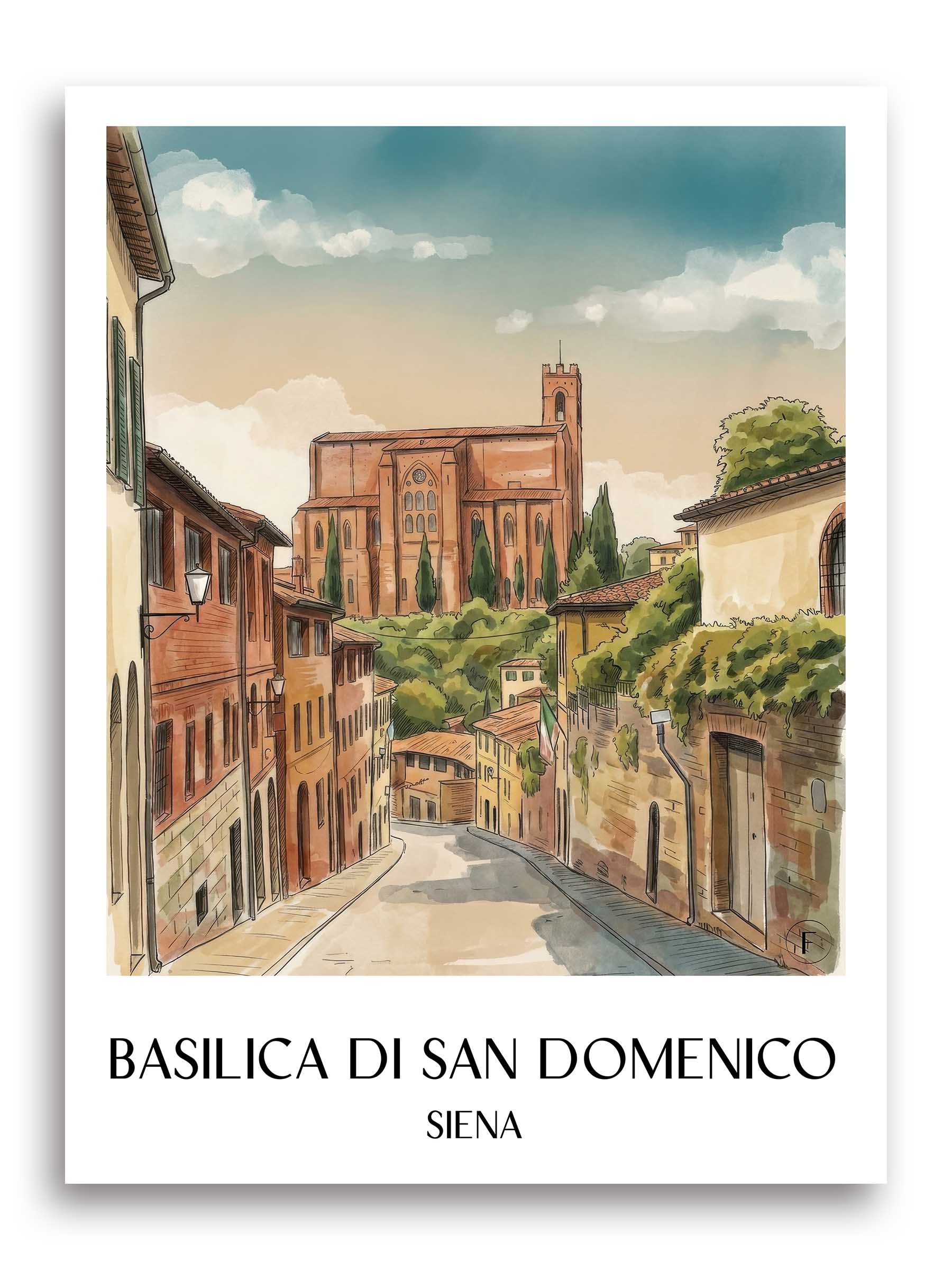 basilica-di-san-domenico-siena-italien-poster-aquarell