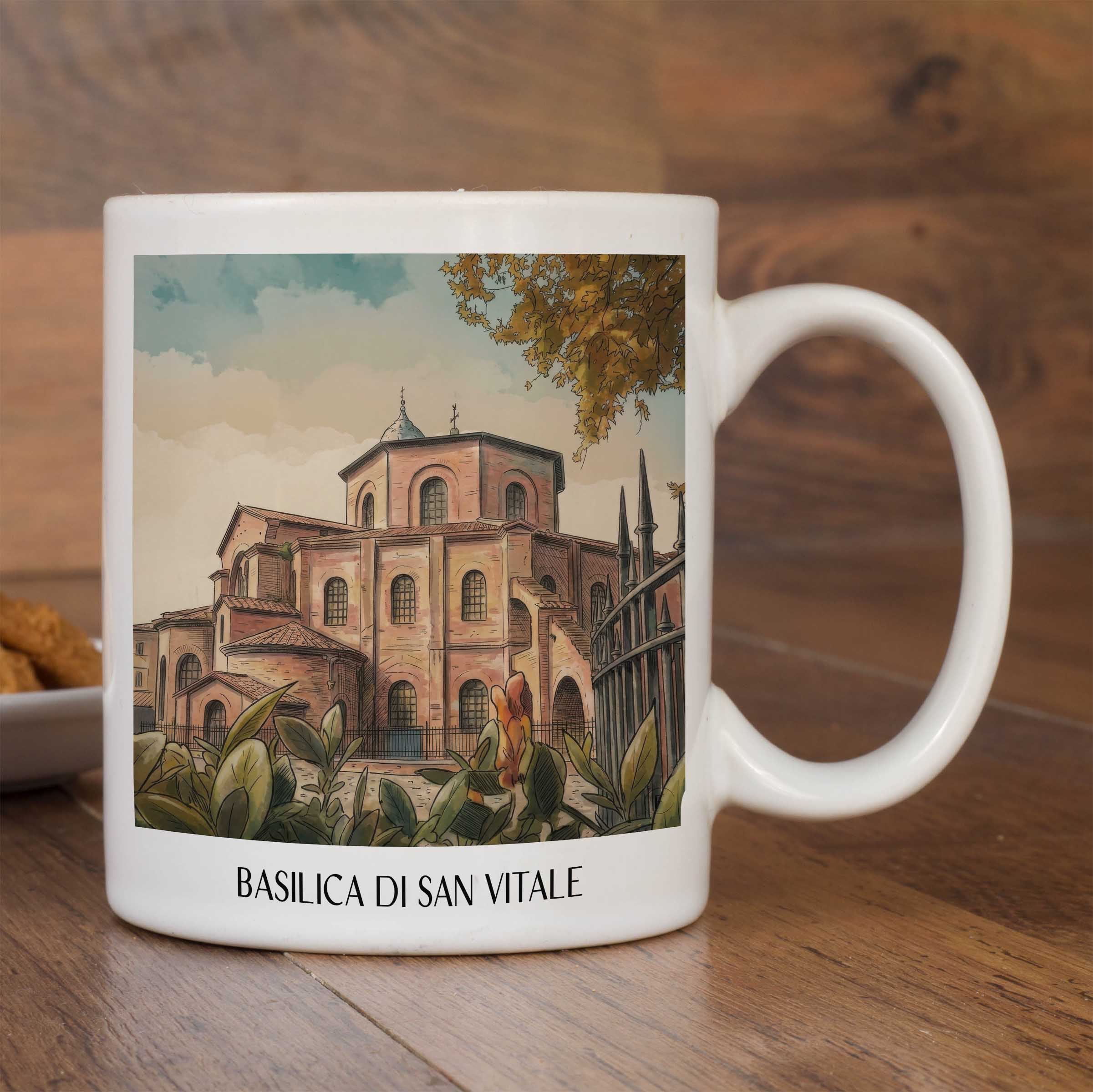 basilica-di-san-vitale-ravenna-italien-kaffeebecher-aquarell