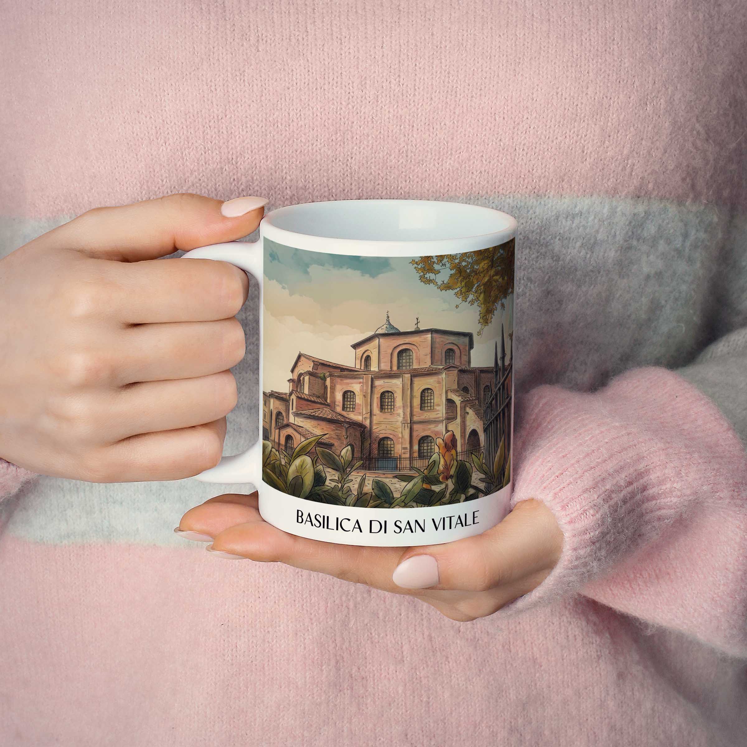 basilica-di-san-vitale-ravenna-italien-kaffeebecher-aquarell