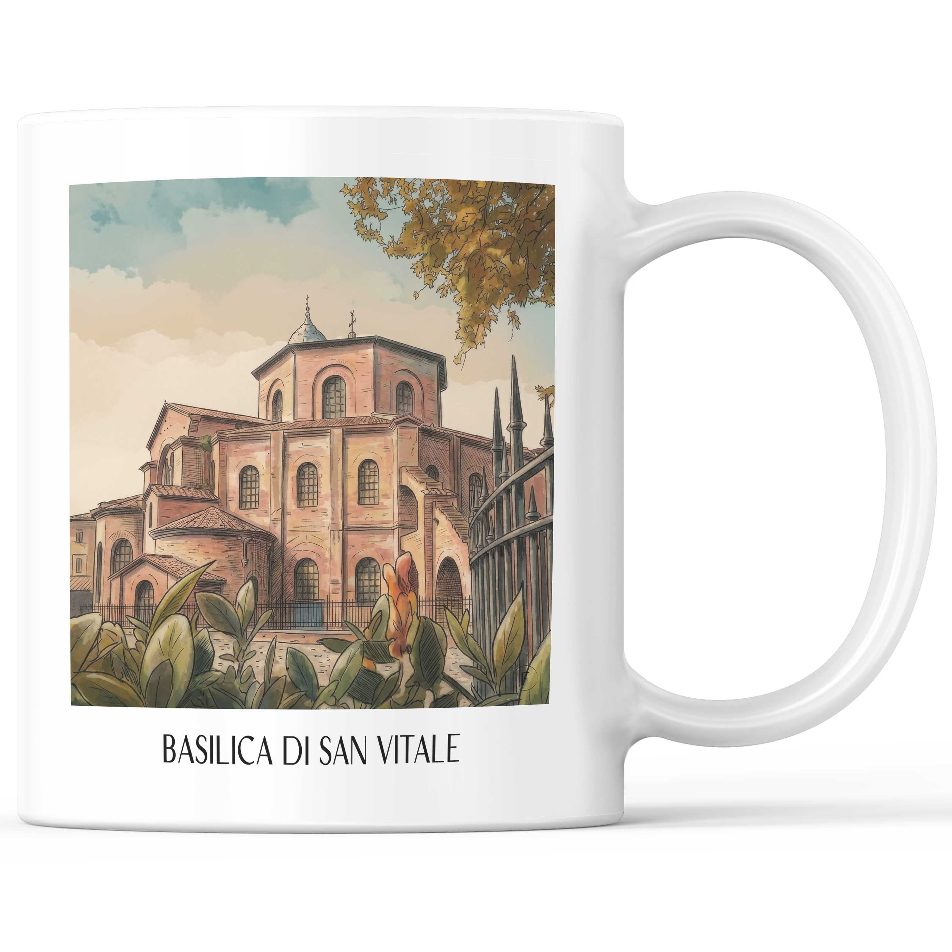 basilica-di-san-vitale-ravenna-italien-kaffeebecher-aquarell