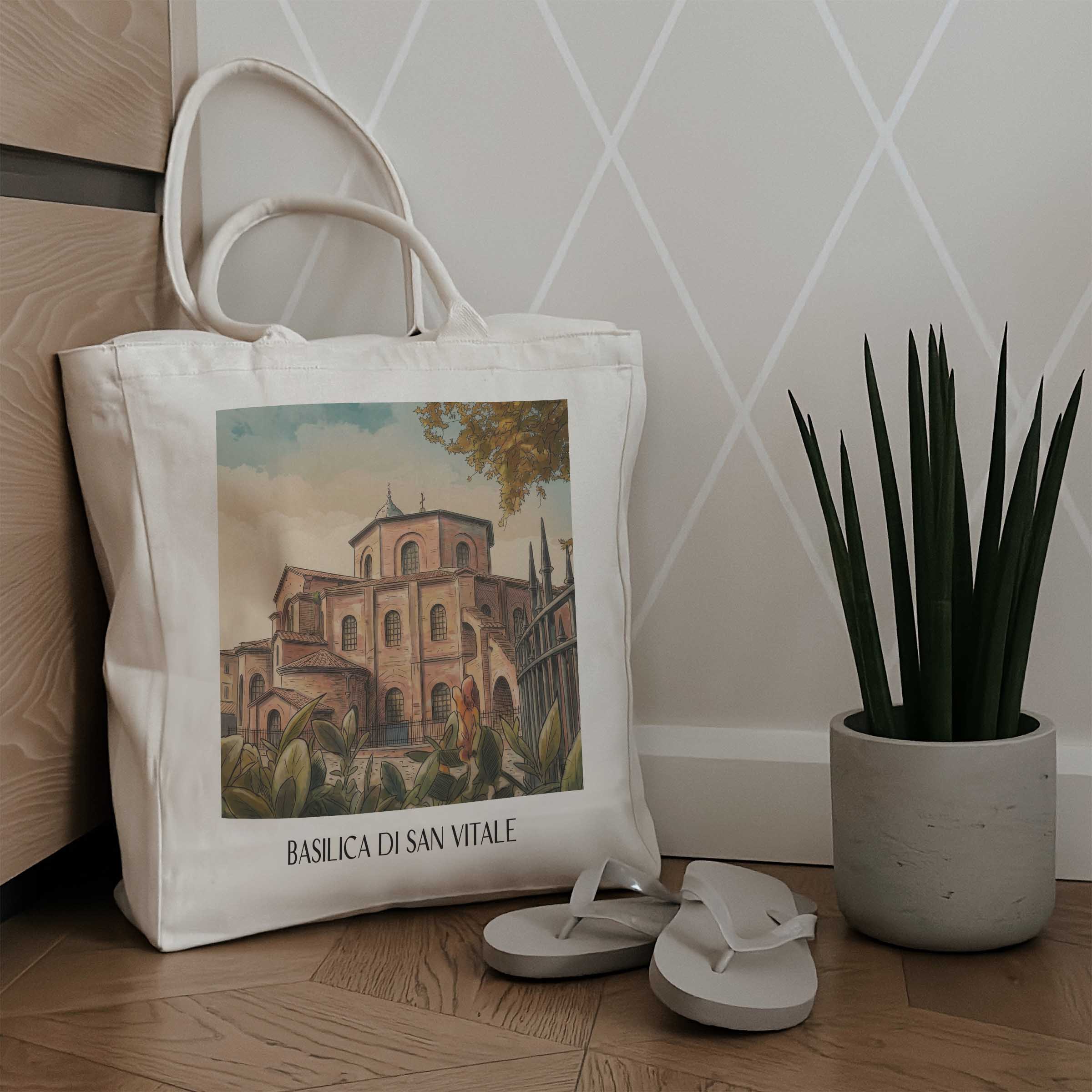 basilica-di-san-vitale-ravenna-italien-einkaufstasche-aquarell