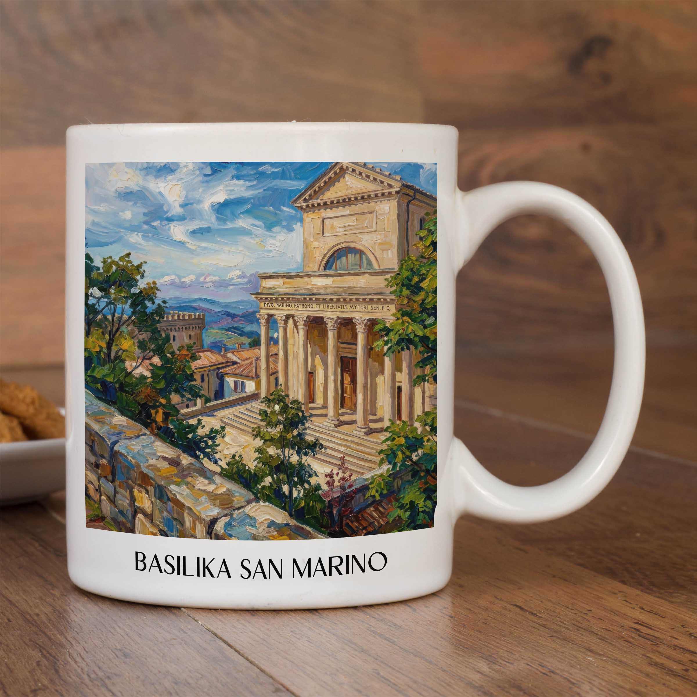 basilika-san-marino-monte-titano-italien-kaffeebecher-oil-painting-oelgemaelde
