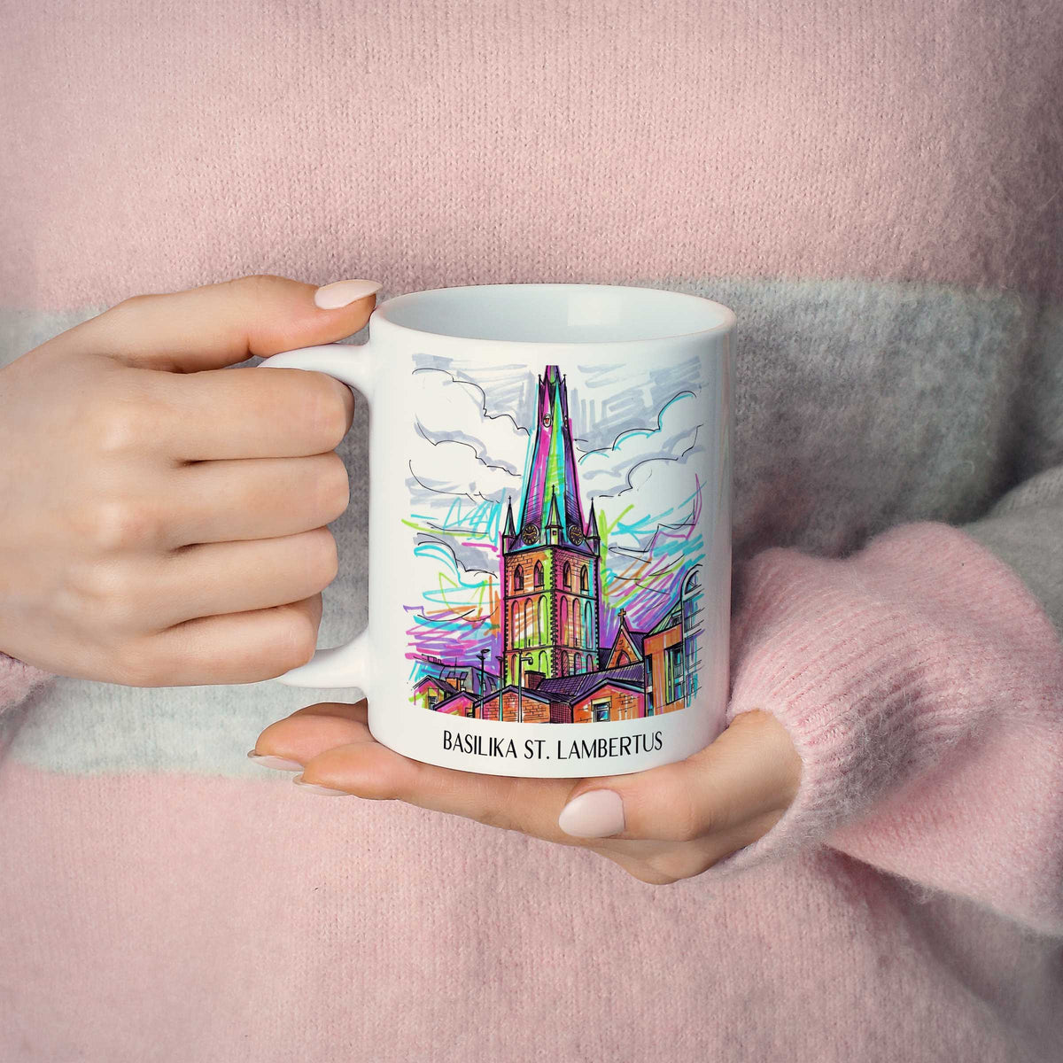 basilika-st.-lambertus-düsseldorf-deutschland-kaffeebecher-graffiti
