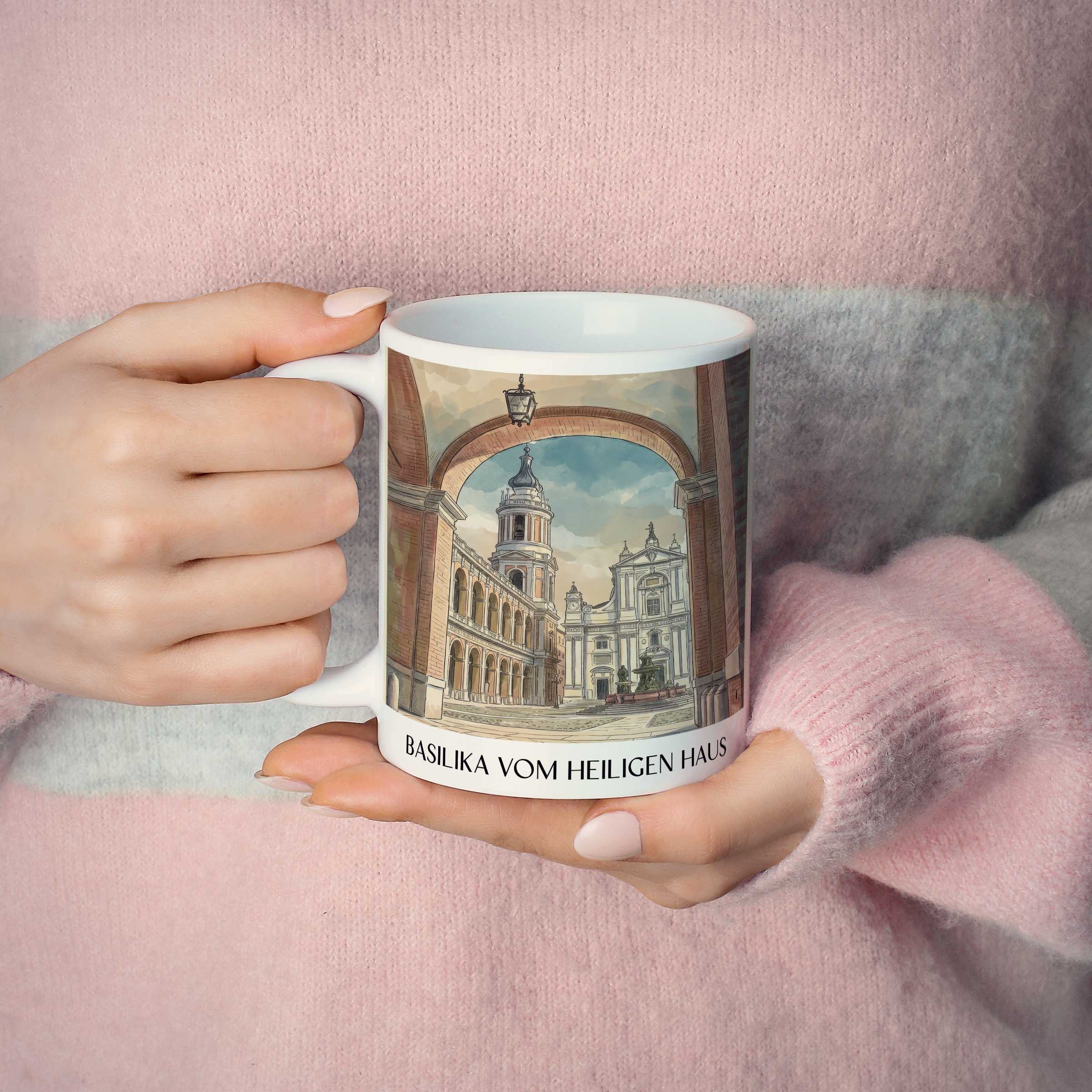 basilika-vom-heiligen-haus-loreto-italien-kaffeebecher-aquarell