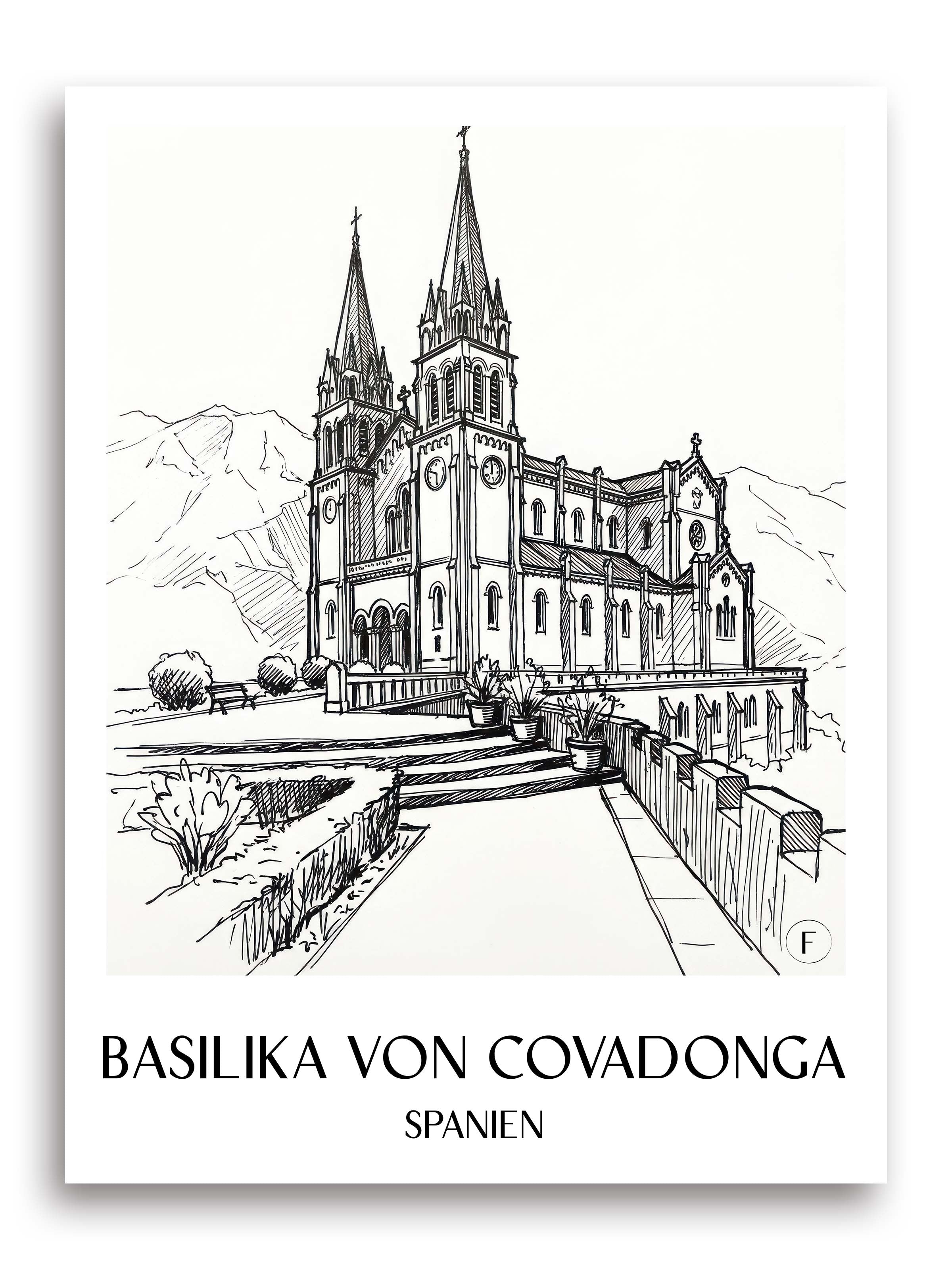 basilika-von-covadonga-spanien-spanien-poster-skizze