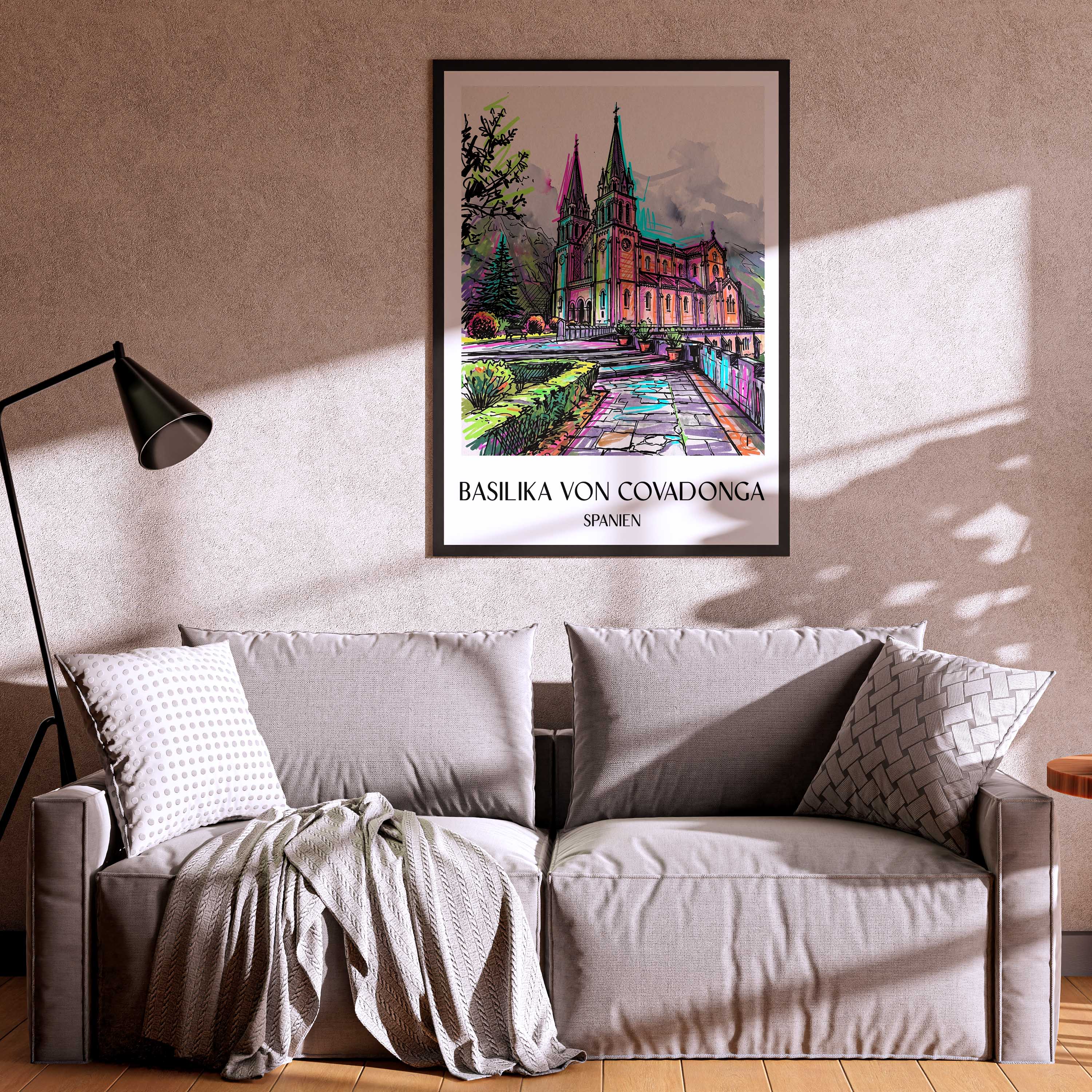 basilika-von-covadonga-spanien-spanien-poster-graffiti