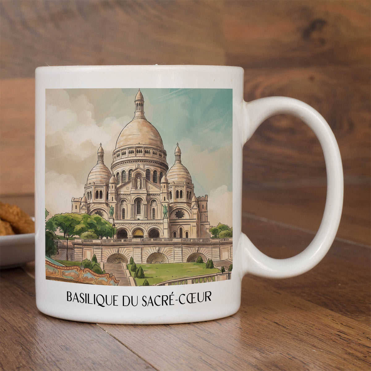 basilique-du-sacré-cœur-paris-frankreich-kaffeebecher-aquarell