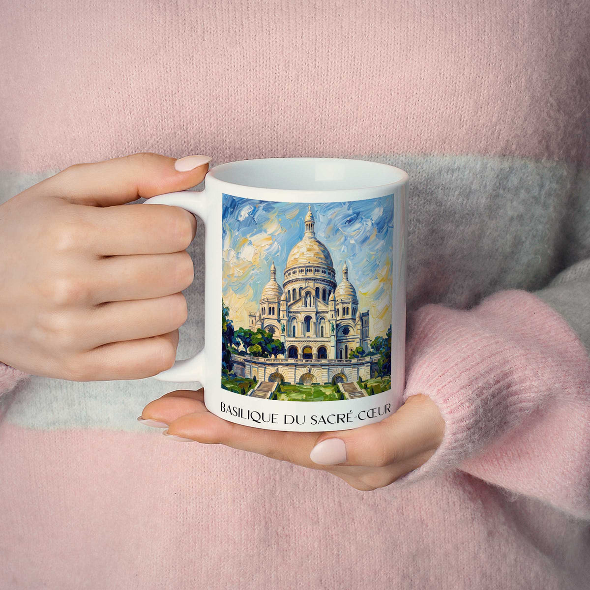 basilique-du-sacré-cœur-paris-frankreich-kaffeebecher-oil-painting-oelgemaelde