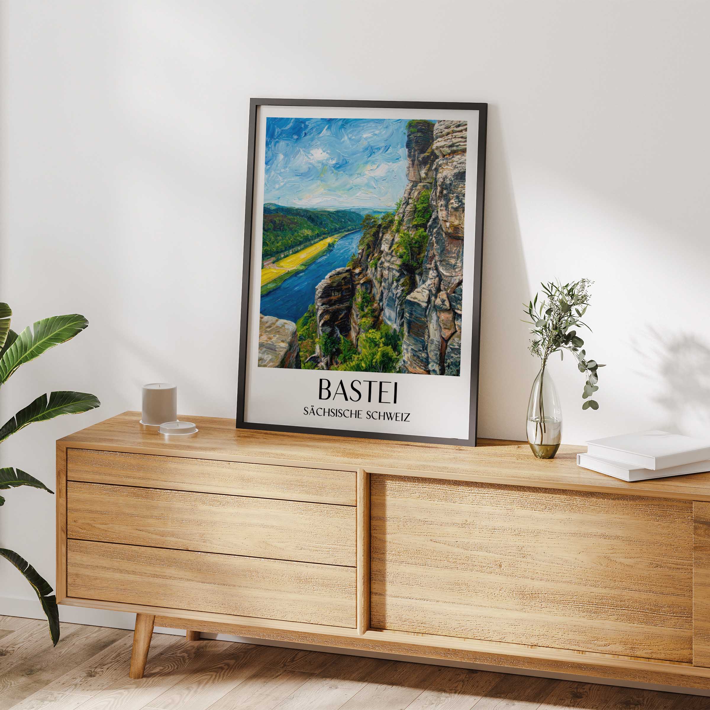 bastei-sächsische-schweiz-deutschland-poster-oil-painting-oelgemaelde