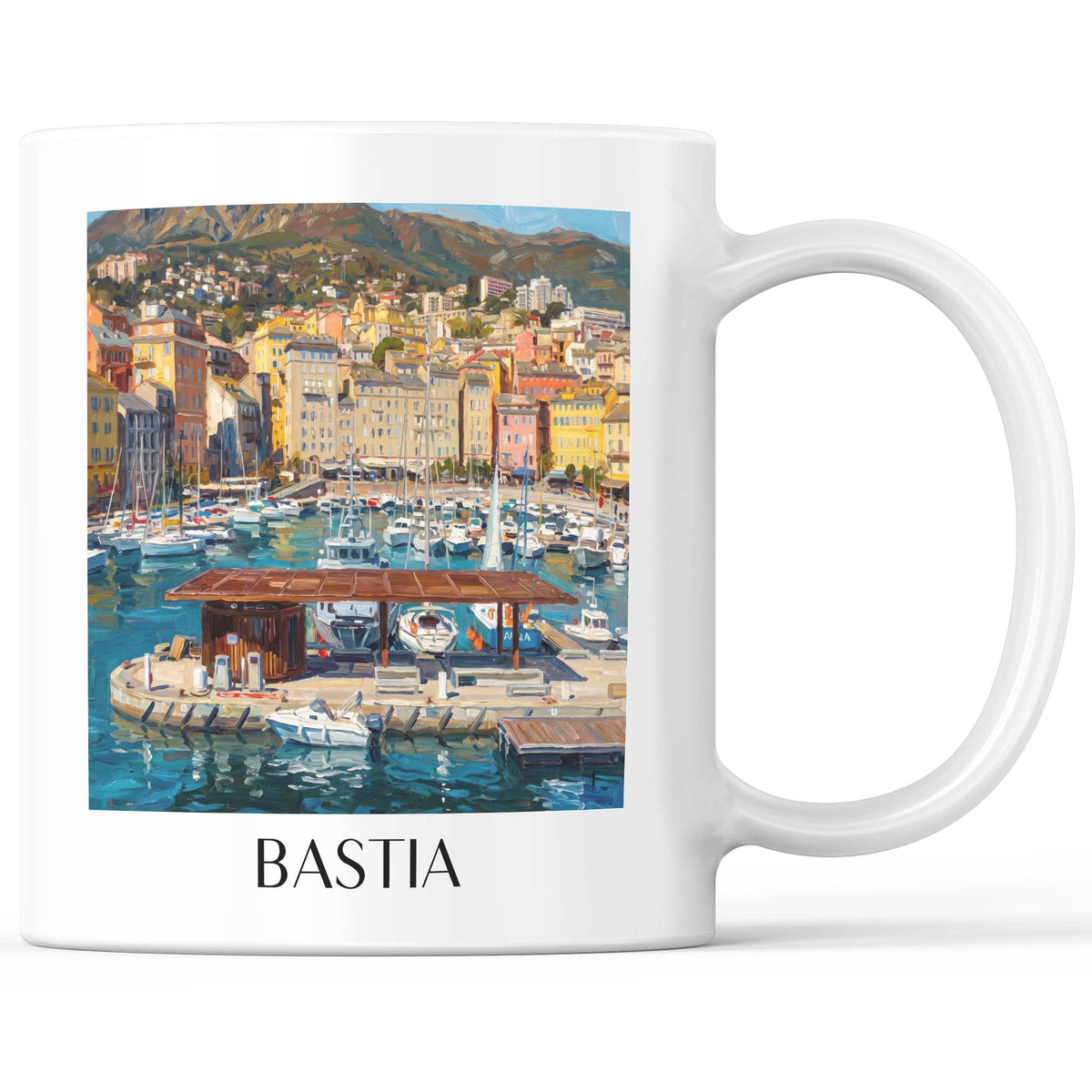 bastia-korsika-frankreich-kaffeebecher-oil-painting-oelgemaelde