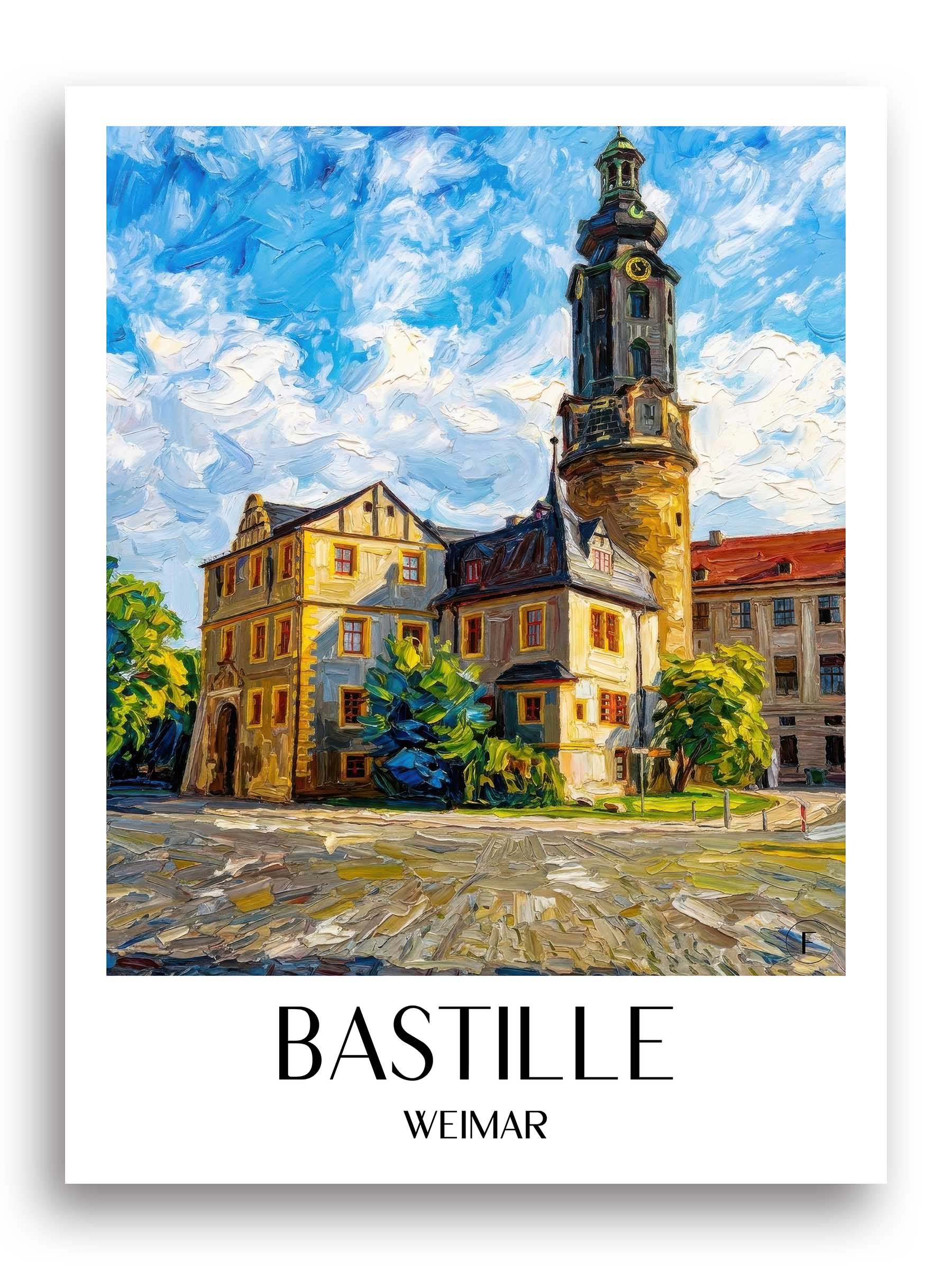 bastille-weimar-deutschland-poster-oil-painting-oelgemaelde