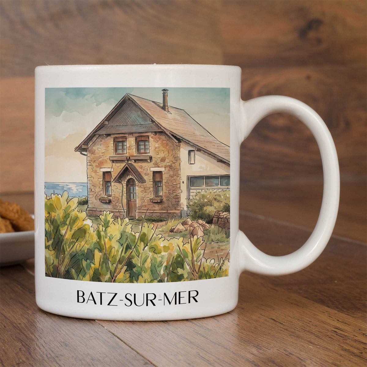 batz-sur-mer-presqu'île-guérandaise-frankreich-kaffeebecher-aquarell