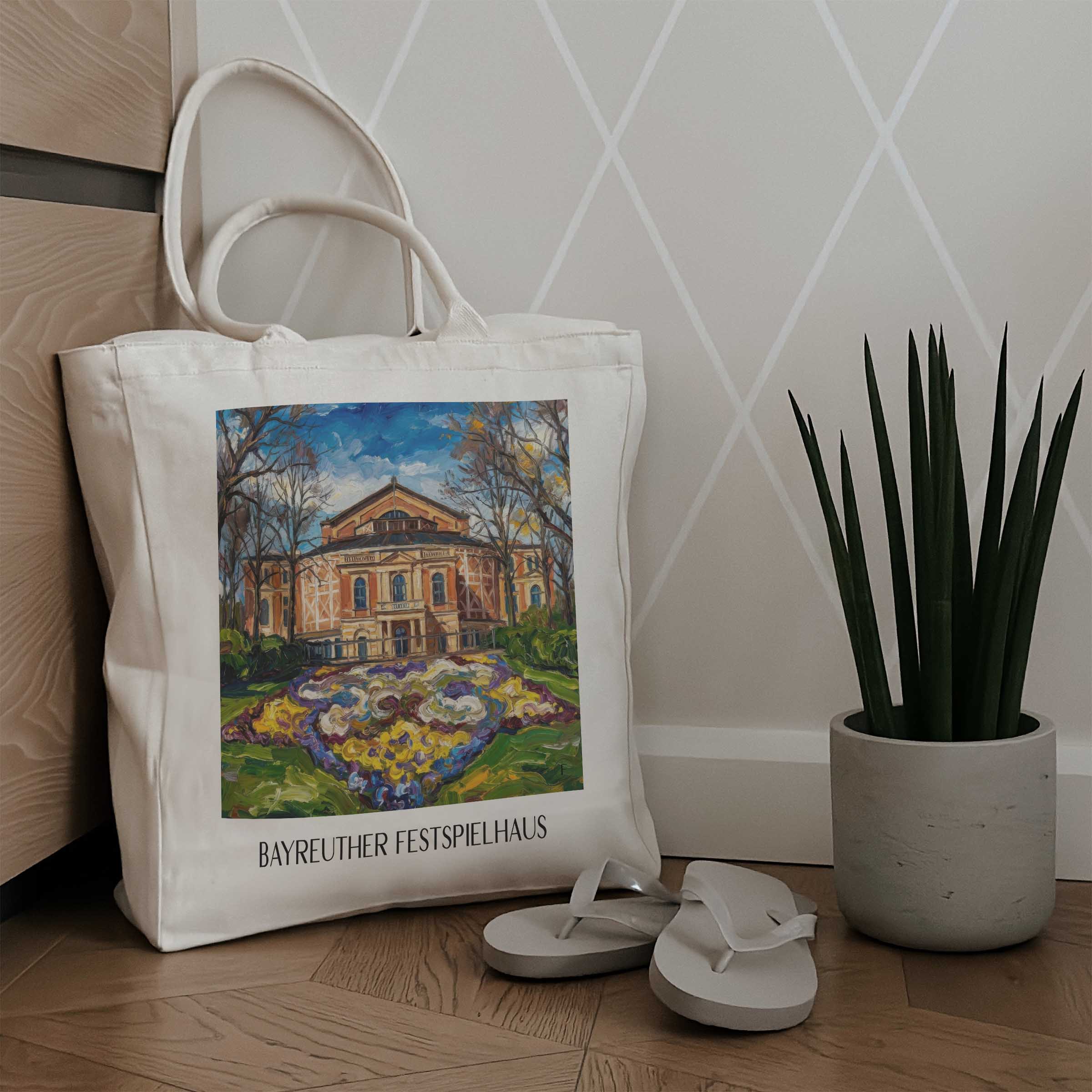 bayreuther-festspielhaus-oberfranken-deutschland-einkaufstasche-oil-painting-oelgemaelde