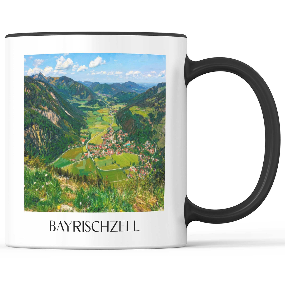 bayrischzell-wendelstein-deutschland-kaffeebecher-oil-painting-oelgemaelde