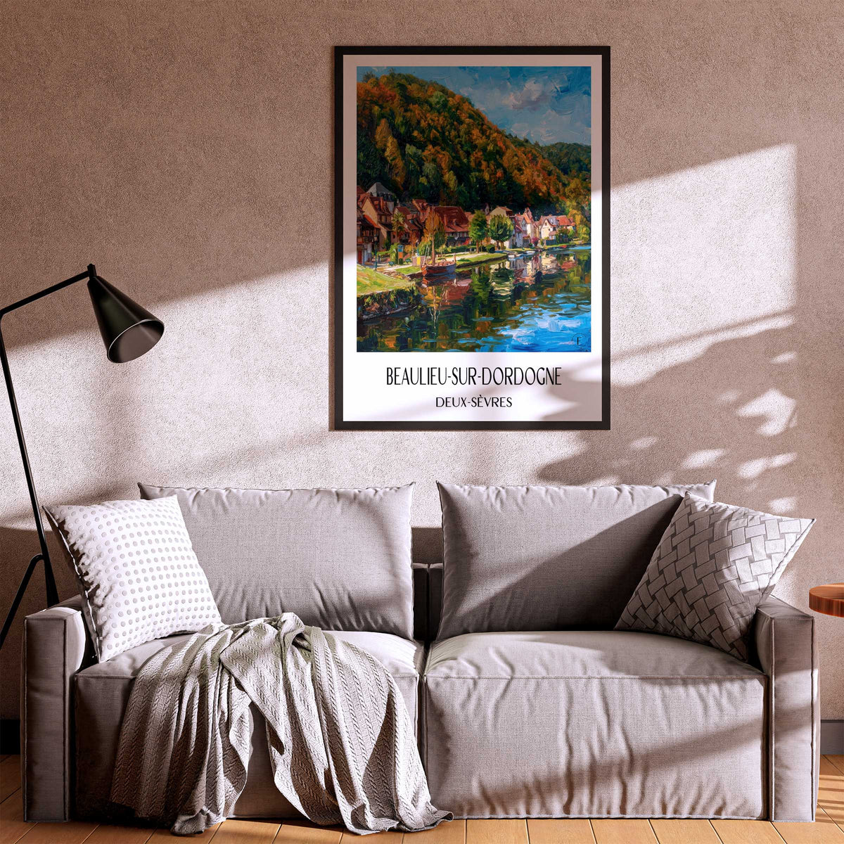 beaulieu-sur-dordogne-corrèze-frankreich-poster-oil-painting-oelgemaelde