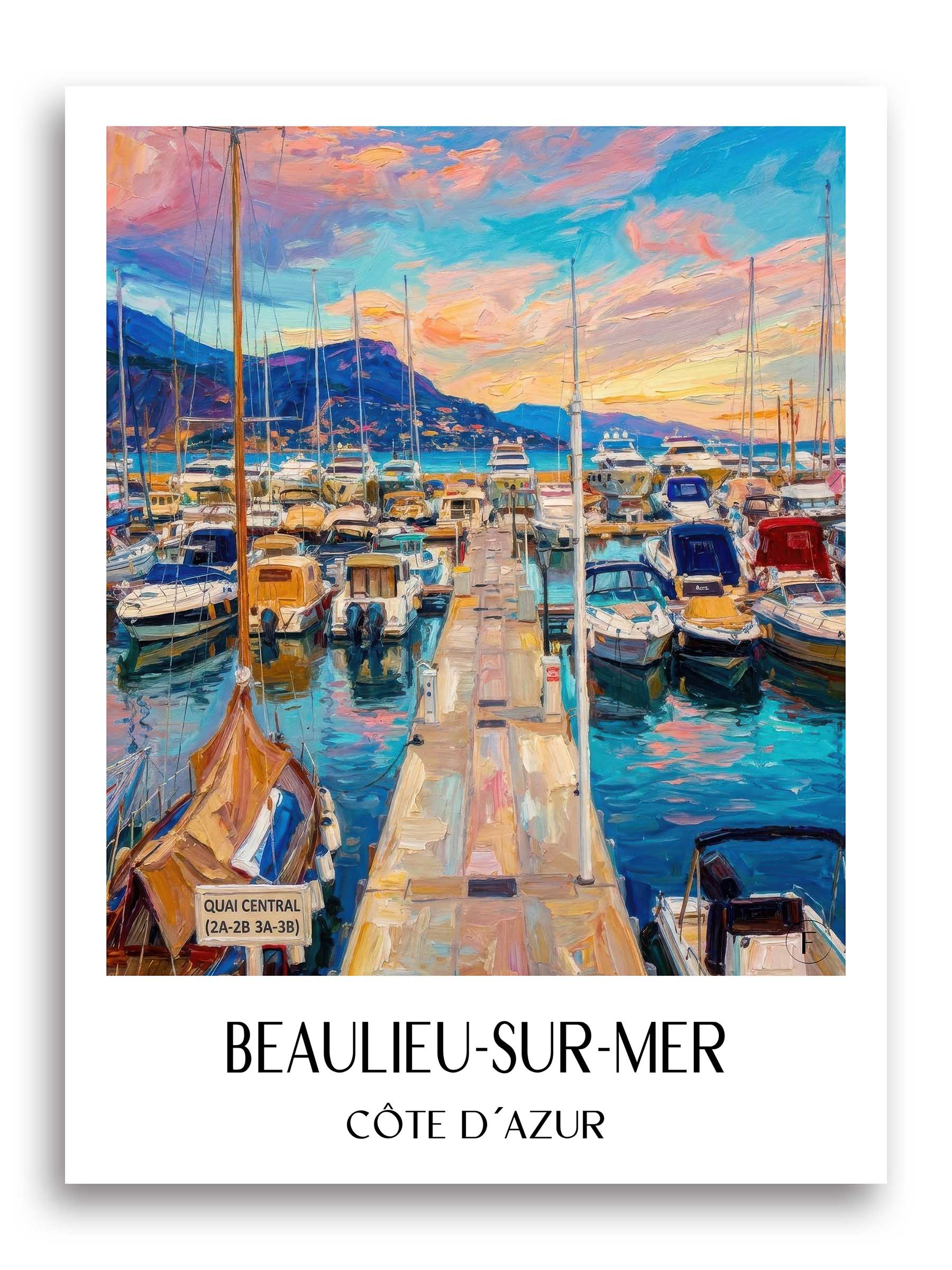 beaulieu-sur-mer-côte-d´azur-frankreich-poster-oil-painting-oelgemaelde