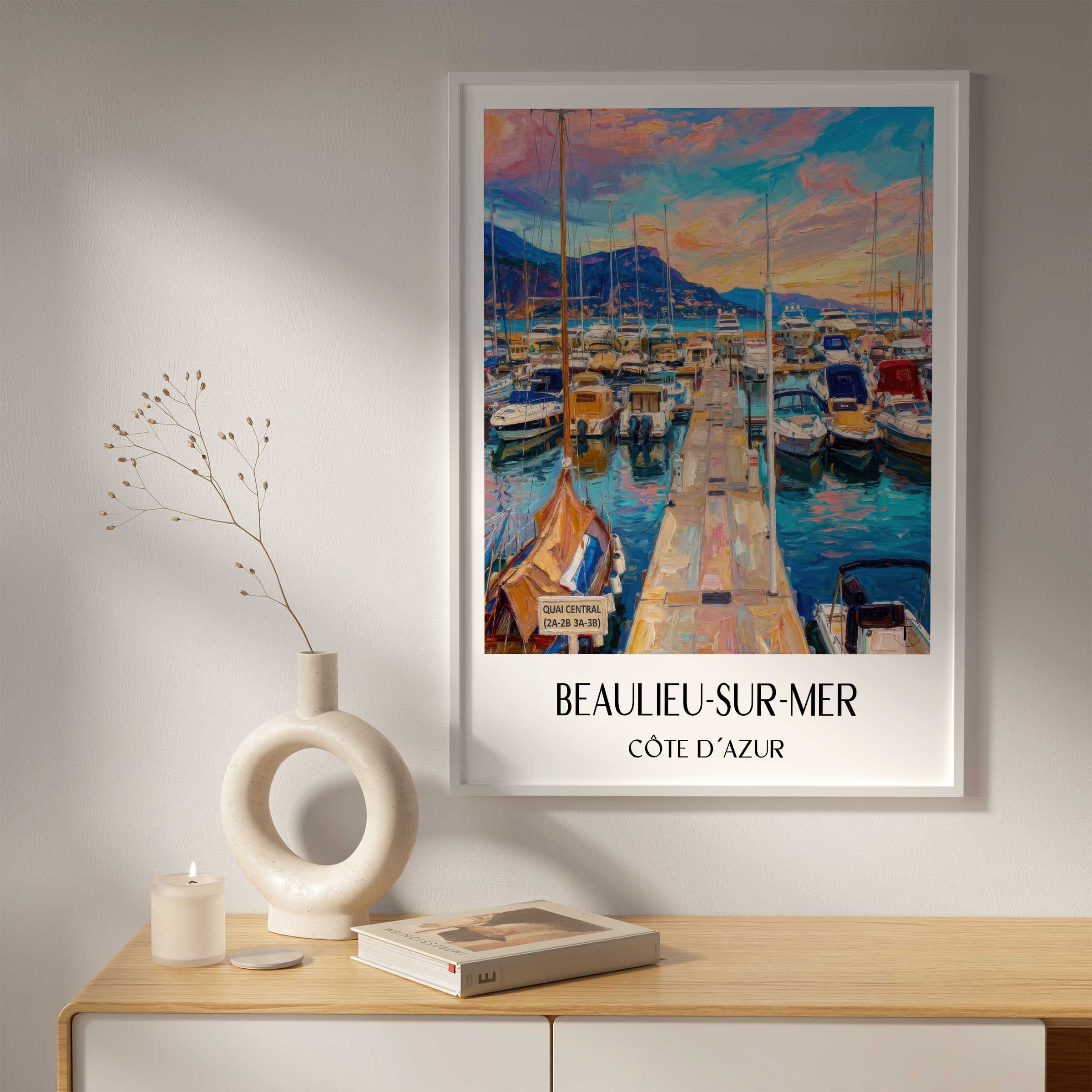 beaulieu-sur-mer-côte-d´azur-frankreich-poster-oil-painting-oelgemaelde