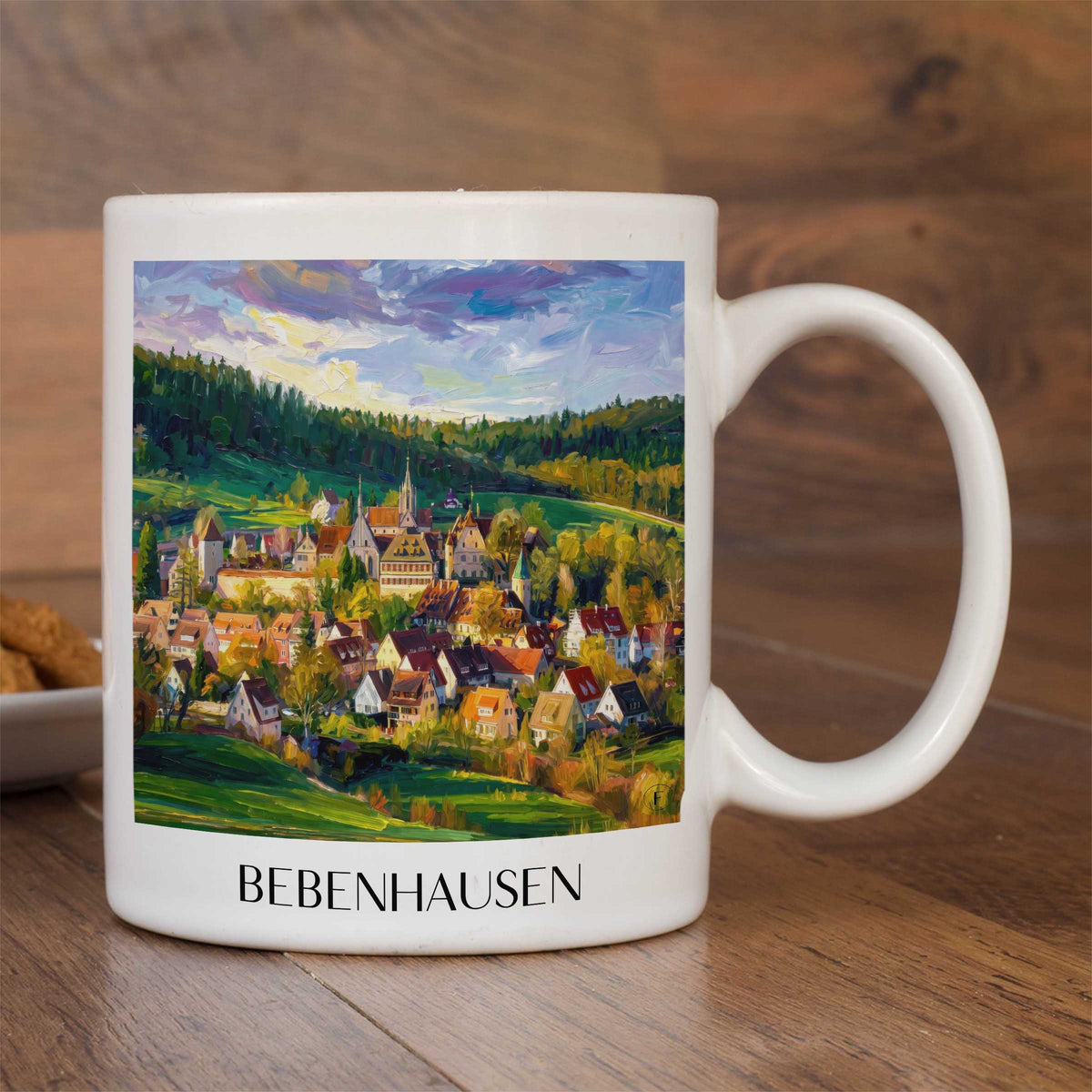 bebenhausen-schönbuch-deutschland-kaffeebecher-oil-painting-oelgemaelde