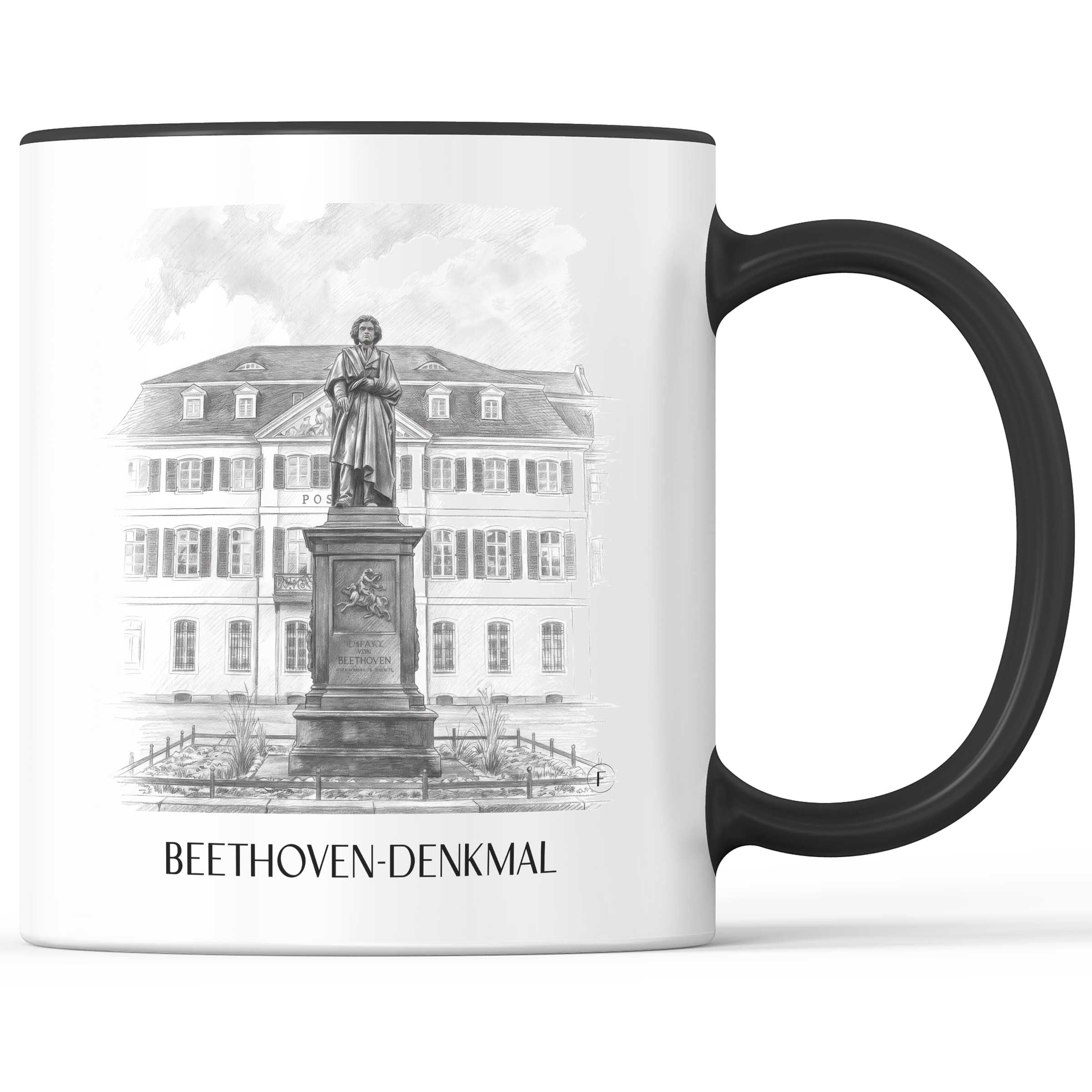beethoven-denkmal-bonn-deutschland-kaffeebecher-bleistift-zeichnung-drawing